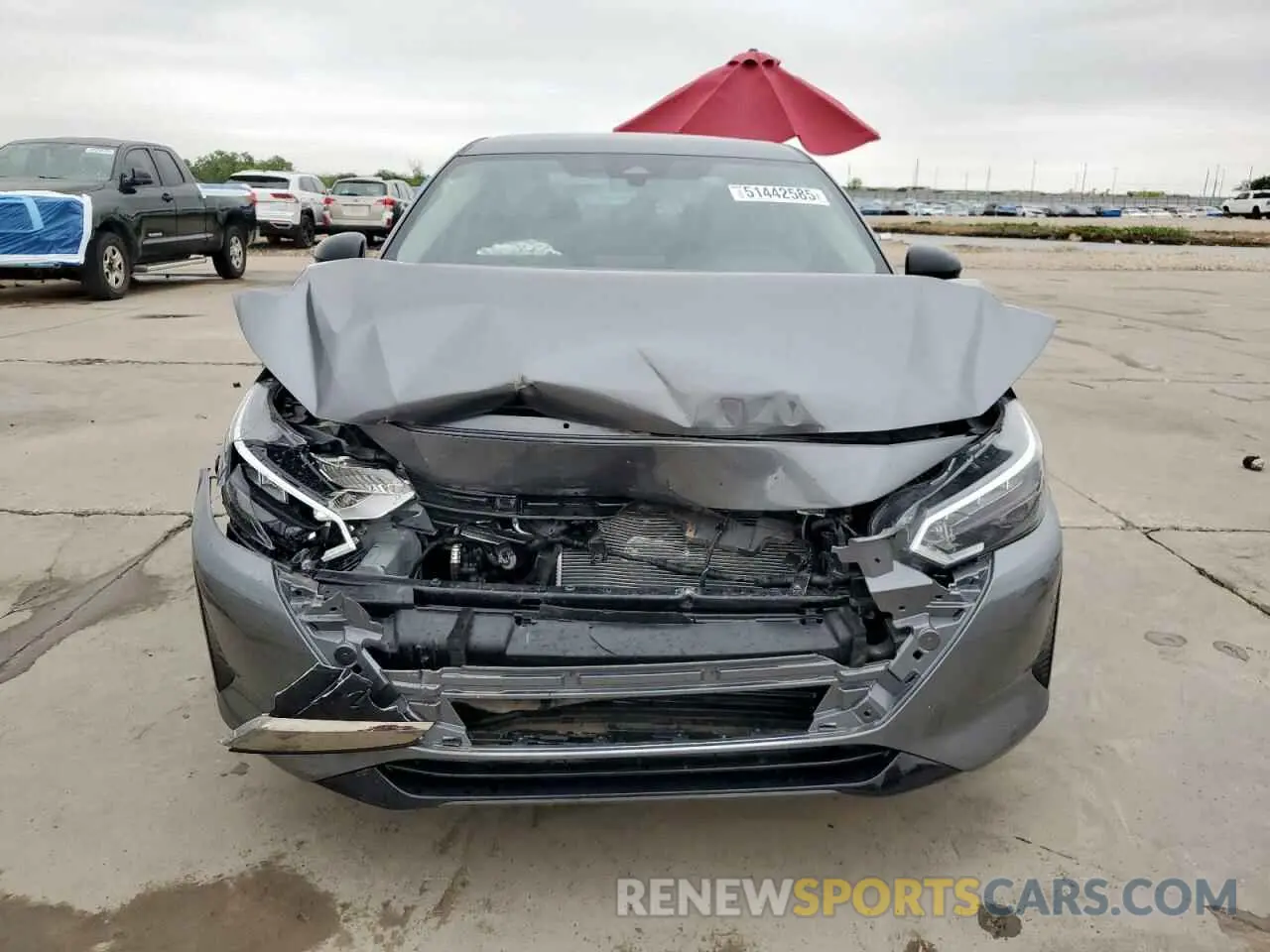 5 Photograph of a damaged car 3N1AB8DV0RY254302 NISSAN SENTRA 2024