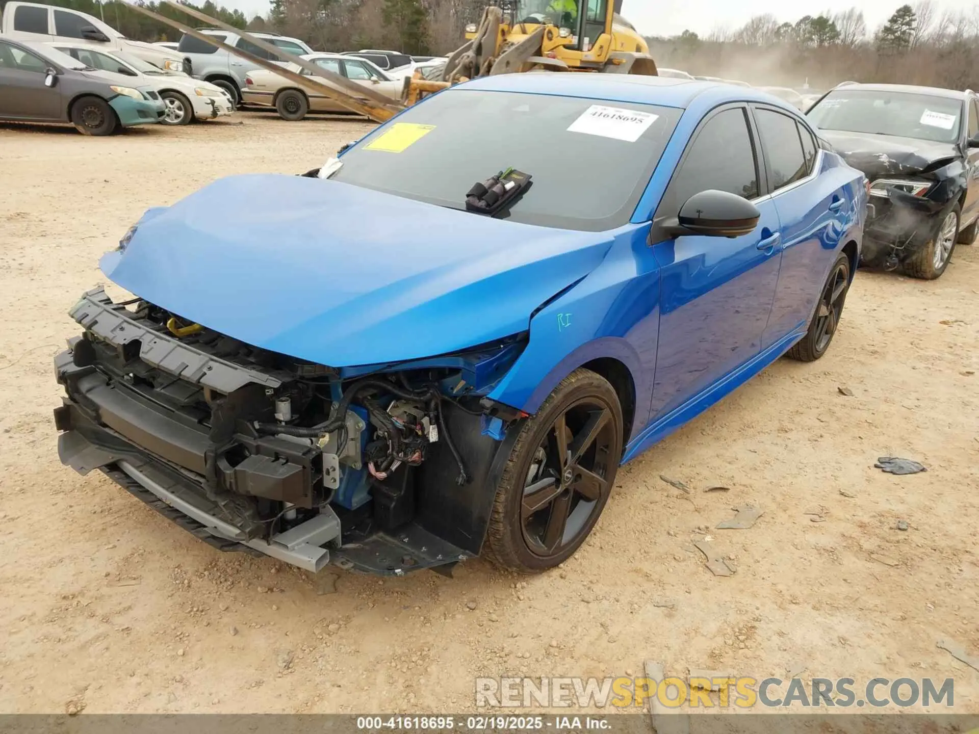2 Photograph of a damaged car 3N1AB8DV0RY276378 NISSAN SENTRA 2024