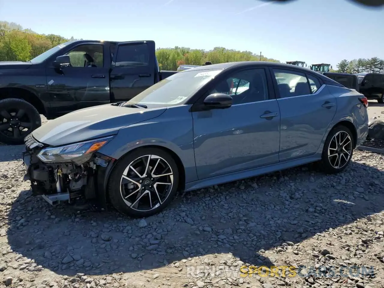 1 Photograph of a damaged car 3N1AB8DV0RY308276 NISSAN SENTRA 2024