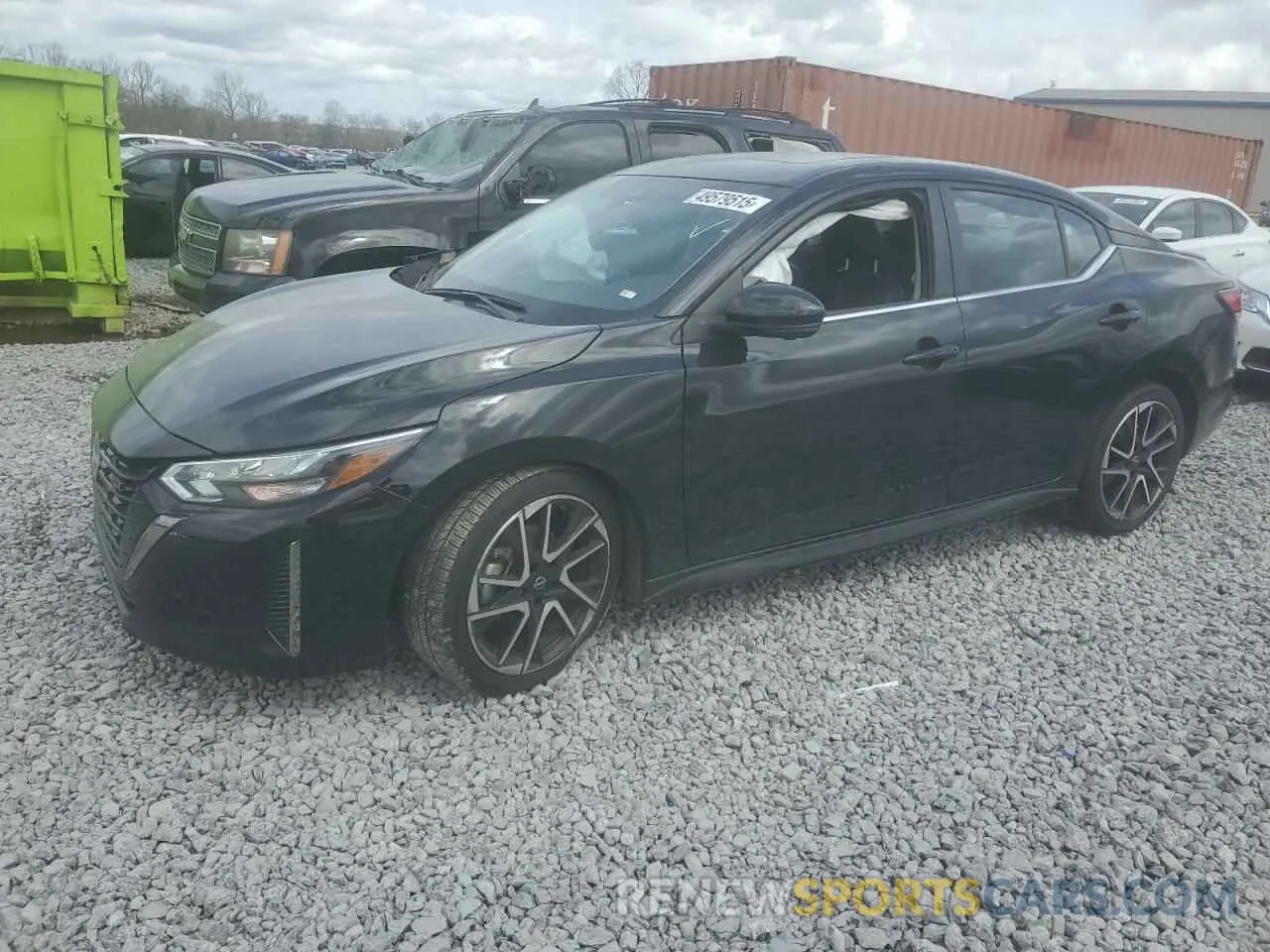 1 Photograph of a damaged car 3N1AB8DV0RY317298 NISSAN SENTRA 2024
