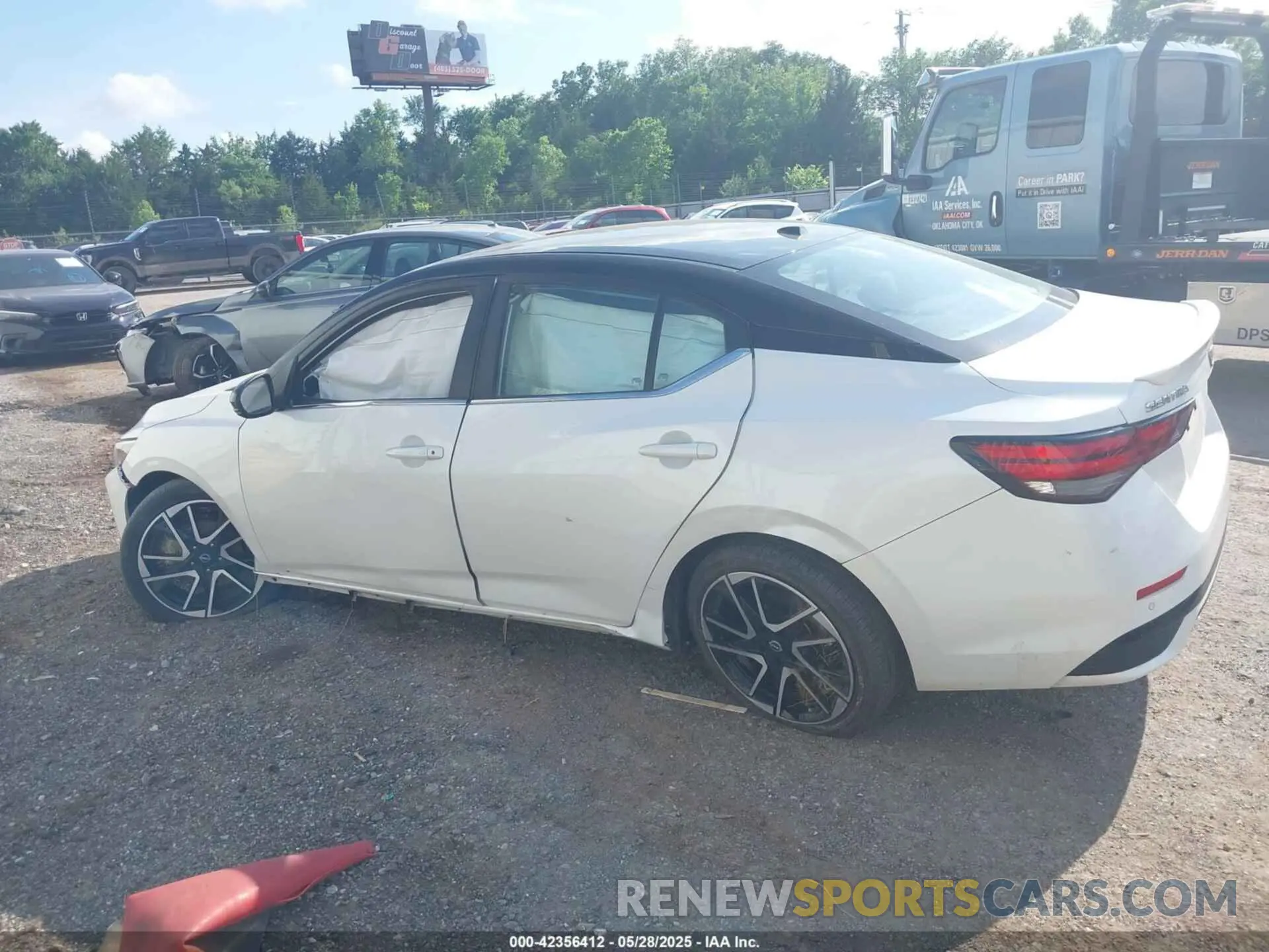 13 Photograph of a damaged car 3N1AB8DV0RY330374 NISSAN SENTRA 2024