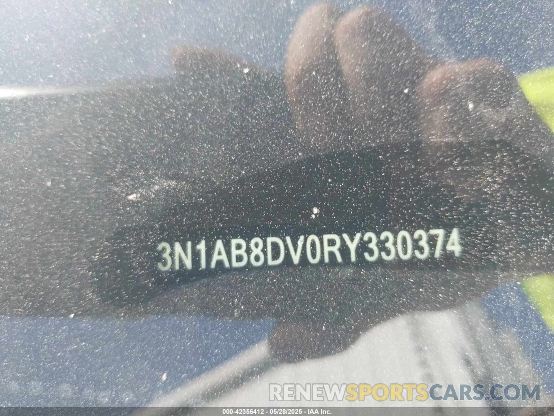 9 Photograph of a damaged car 3N1AB8DV0RY330374 NISSAN SENTRA 2024