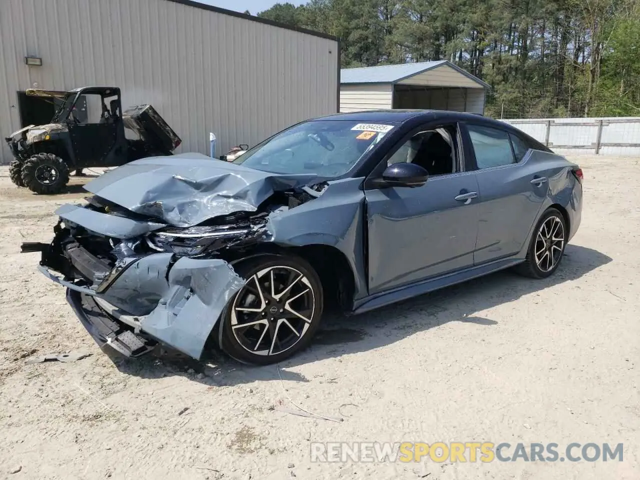 1 Photograph of a damaged car 3N1AB8DV0RY348437 NISSAN SENTRA 2024