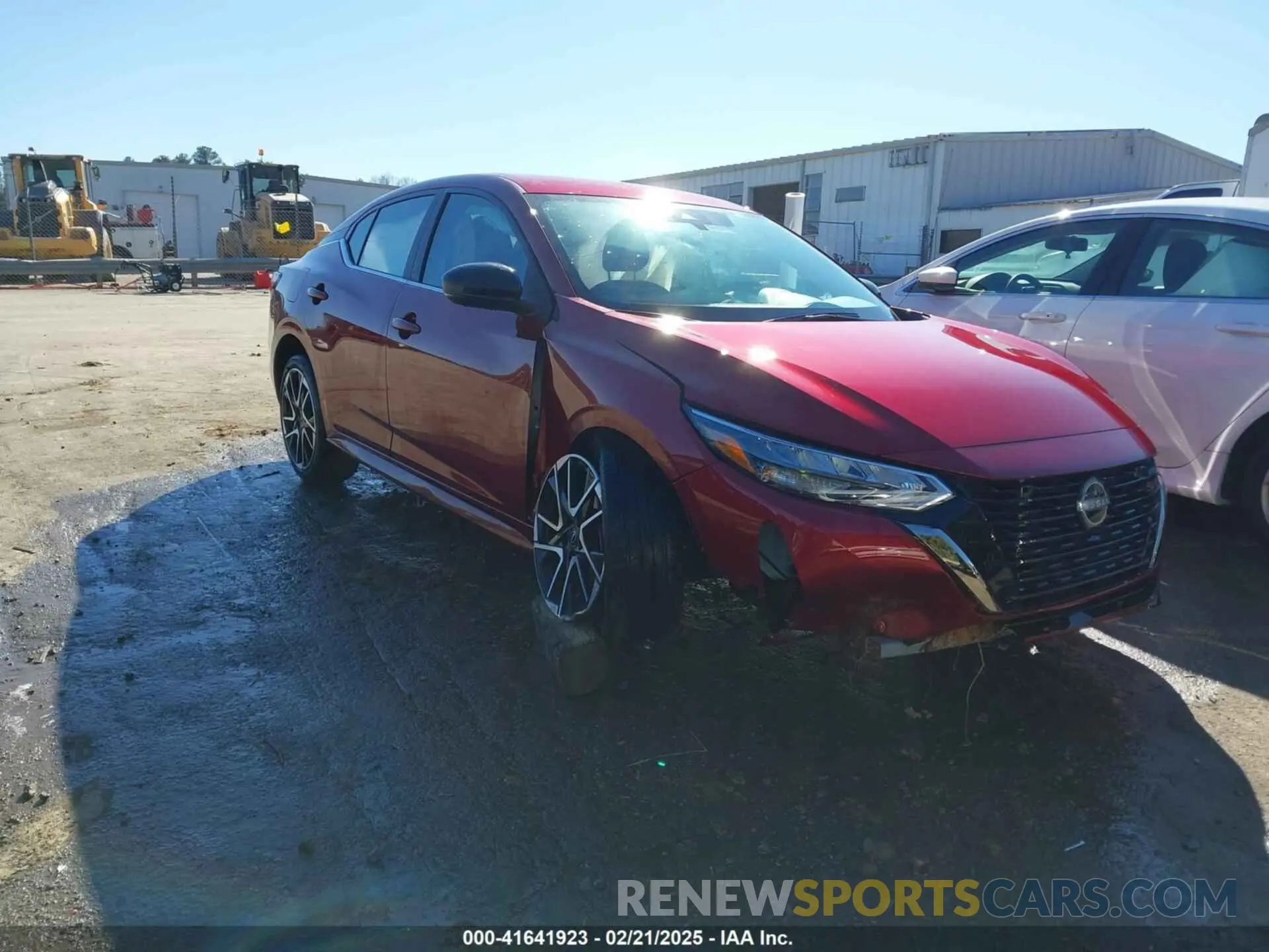 1 Photograph of a damaged car 3N1AB8DV0RY357803 NISSAN SENTRA 2024