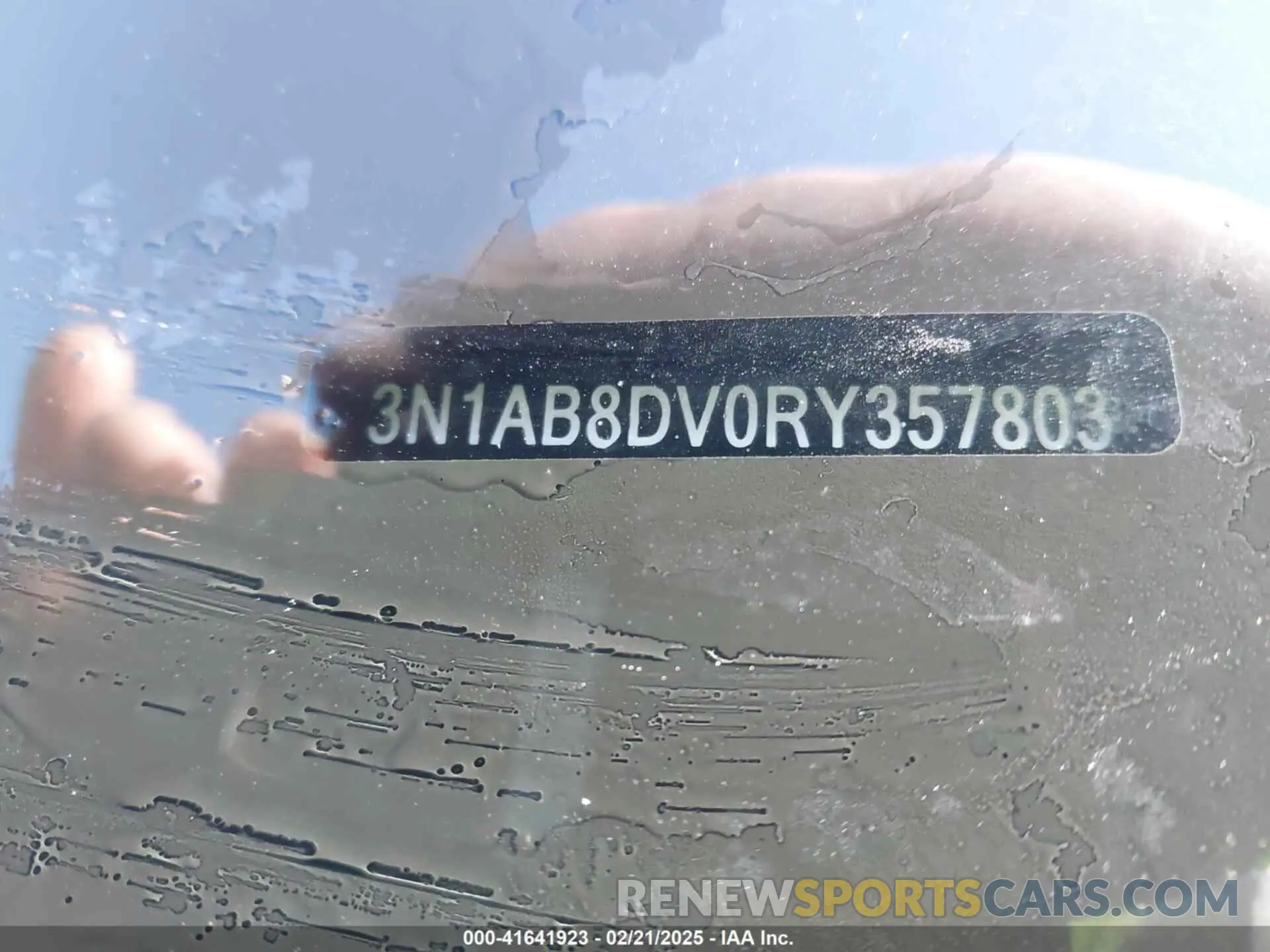 9 Photograph of a damaged car 3N1AB8DV0RY357803 NISSAN SENTRA 2024