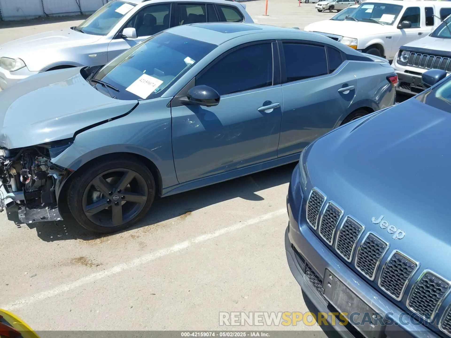 15 Photograph of a damaged car 3N1AB8DV0RY374116 NISSAN SENTRA 2024