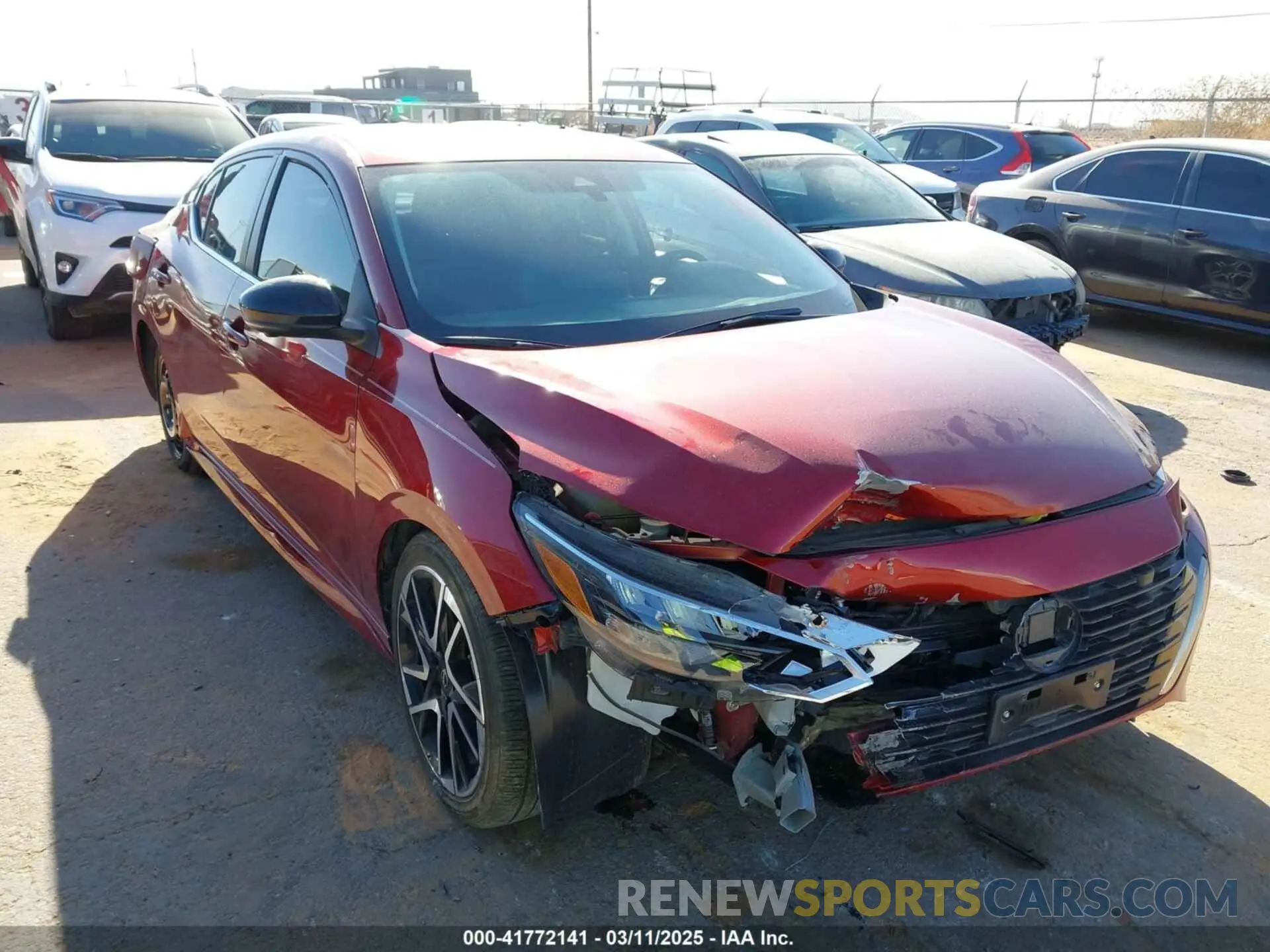 6 Photograph of a damaged car 3N1AB8DV0RY377419 NISSAN SENTRA 2024
