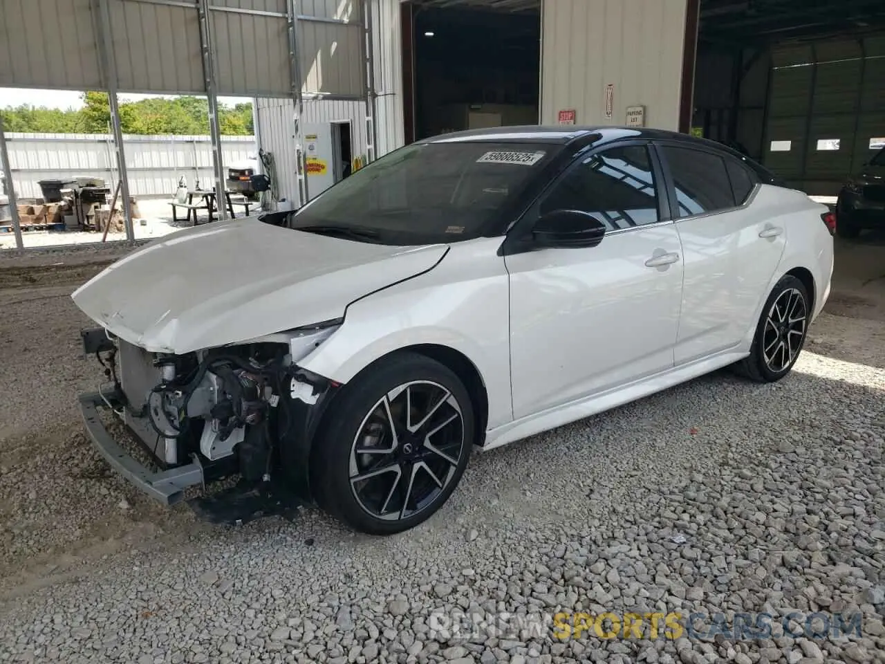 1 Photograph of a damaged car 3N1AB8DV1RY206212 NISSAN SENTRA 2024