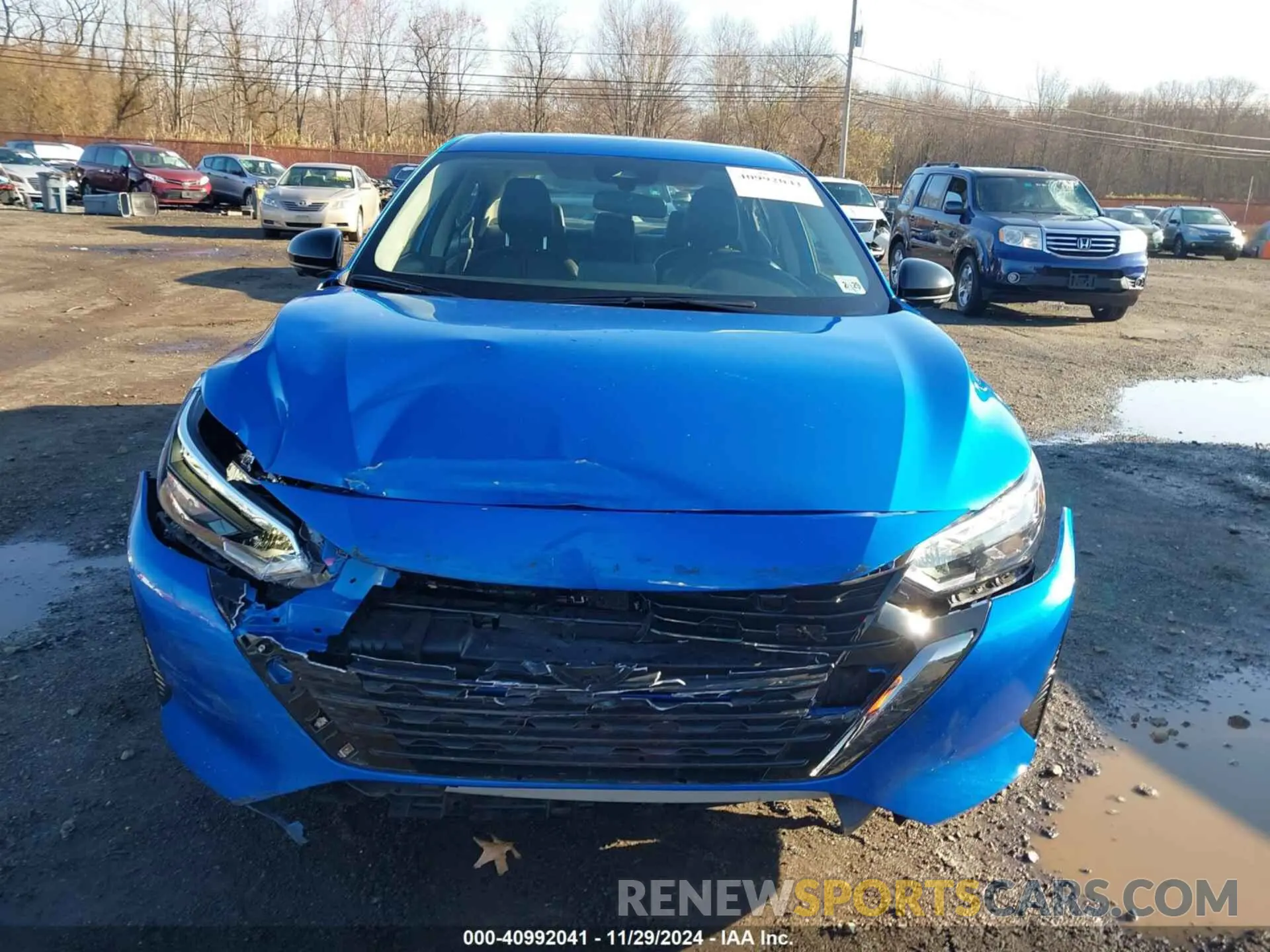 12 Photograph of a damaged car 3N1AB8DV1RY230641 NISSAN SENTRA 2024