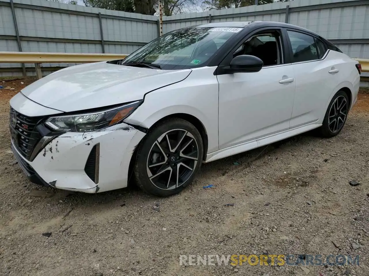 1 Photograph of a damaged car 3N1AB8DV1RY249724 NISSAN SENTRA 2024