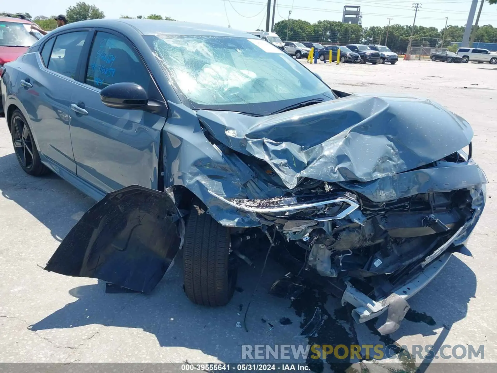 6 Photograph of a damaged car 3N1AB8DV1RY275448 NISSAN SENTRA 2024