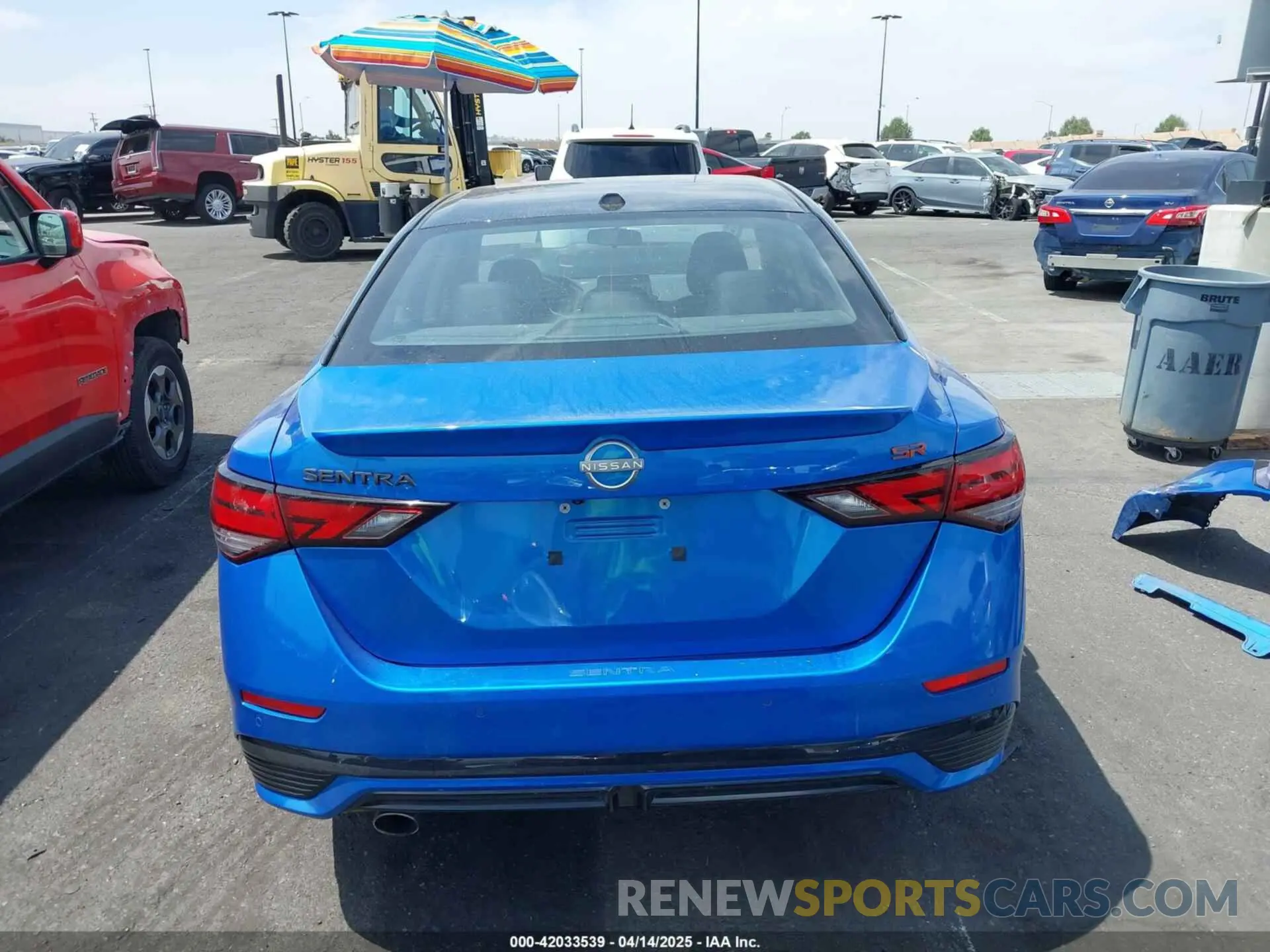 17 Photograph of a damaged car 3N1AB8DV1RY293108 NISSAN SENTRA 2024
