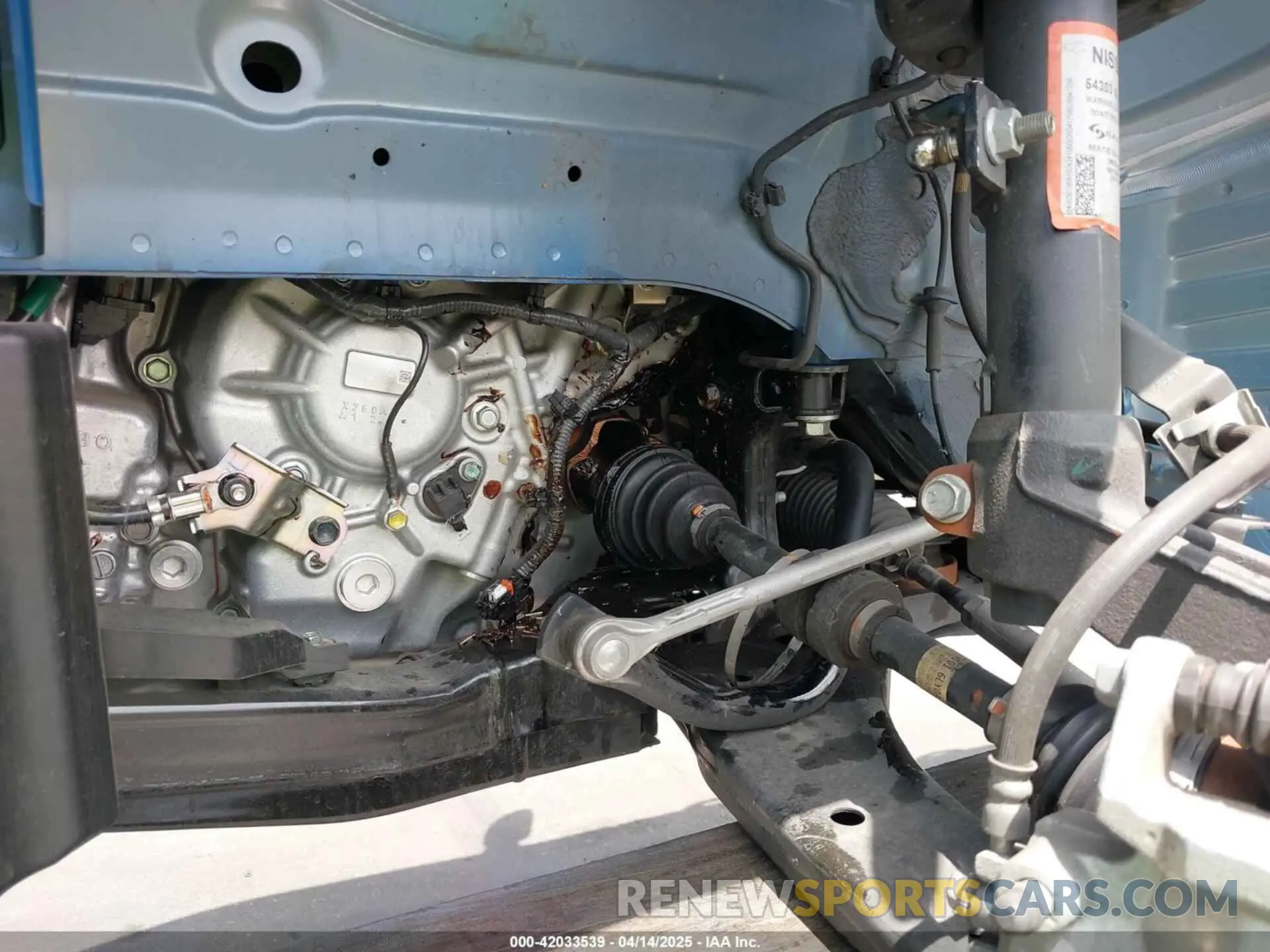 21 Photograph of a damaged car 3N1AB8DV1RY293108 NISSAN SENTRA 2024