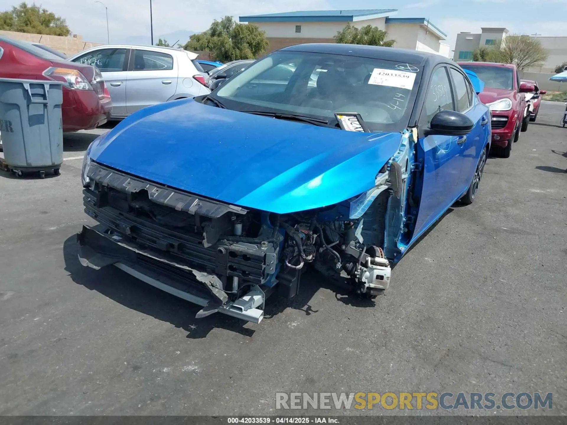6 Photograph of a damaged car 3N1AB8DV1RY293108 NISSAN SENTRA 2024