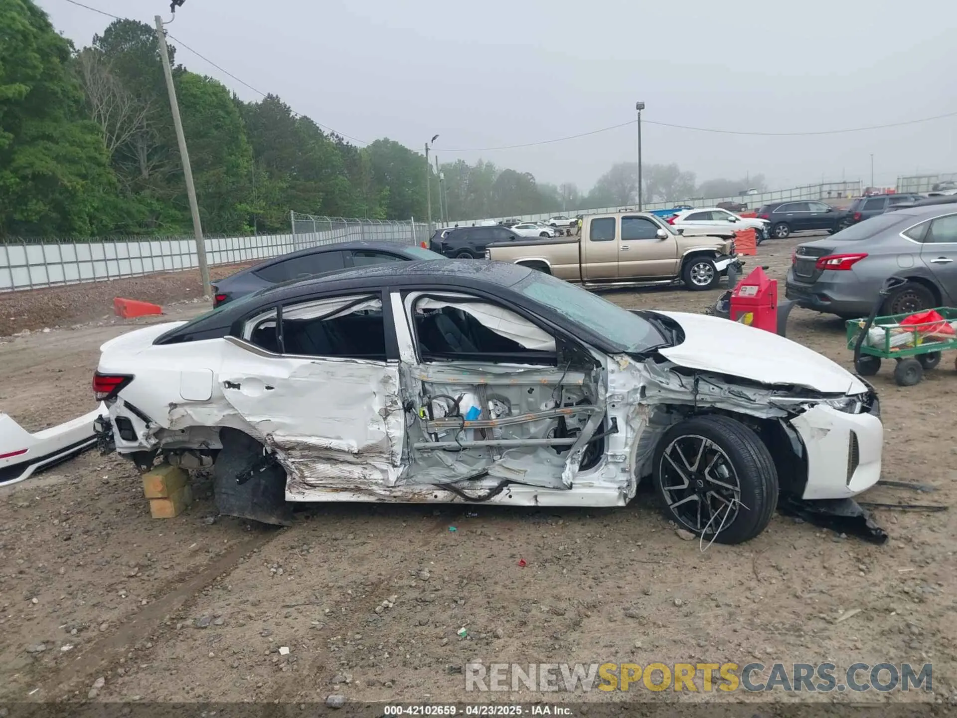14 Photograph of a damaged car 3N1AB8DV1RY305774 NISSAN SENTRA 2024