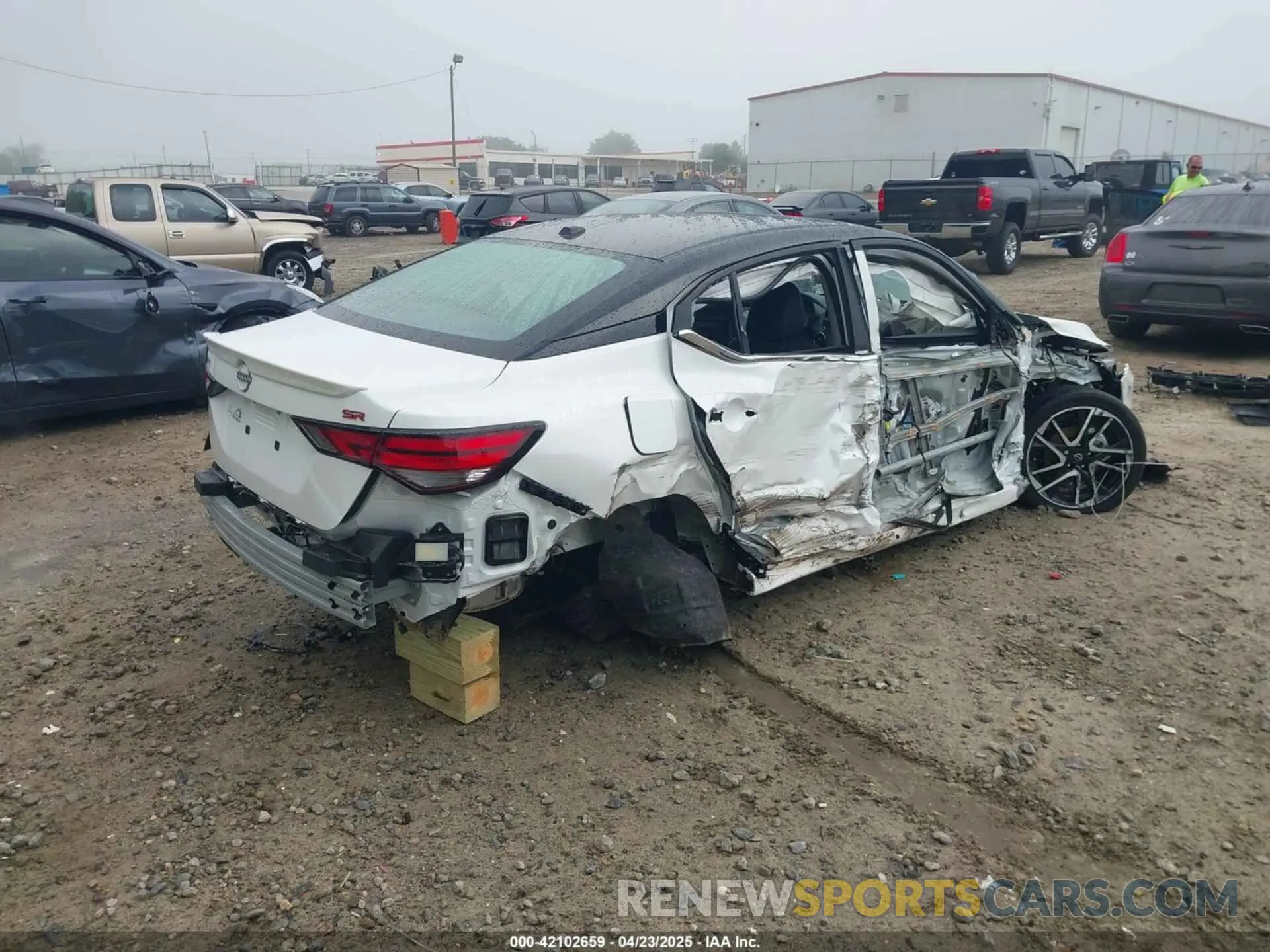 4 Photograph of a damaged car 3N1AB8DV1RY305774 NISSAN SENTRA 2024