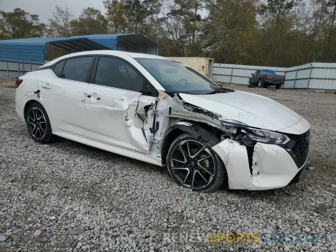 4 Photograph of a damaged car 3N1AB8DV1RY326379 NISSAN SENTRA 2024