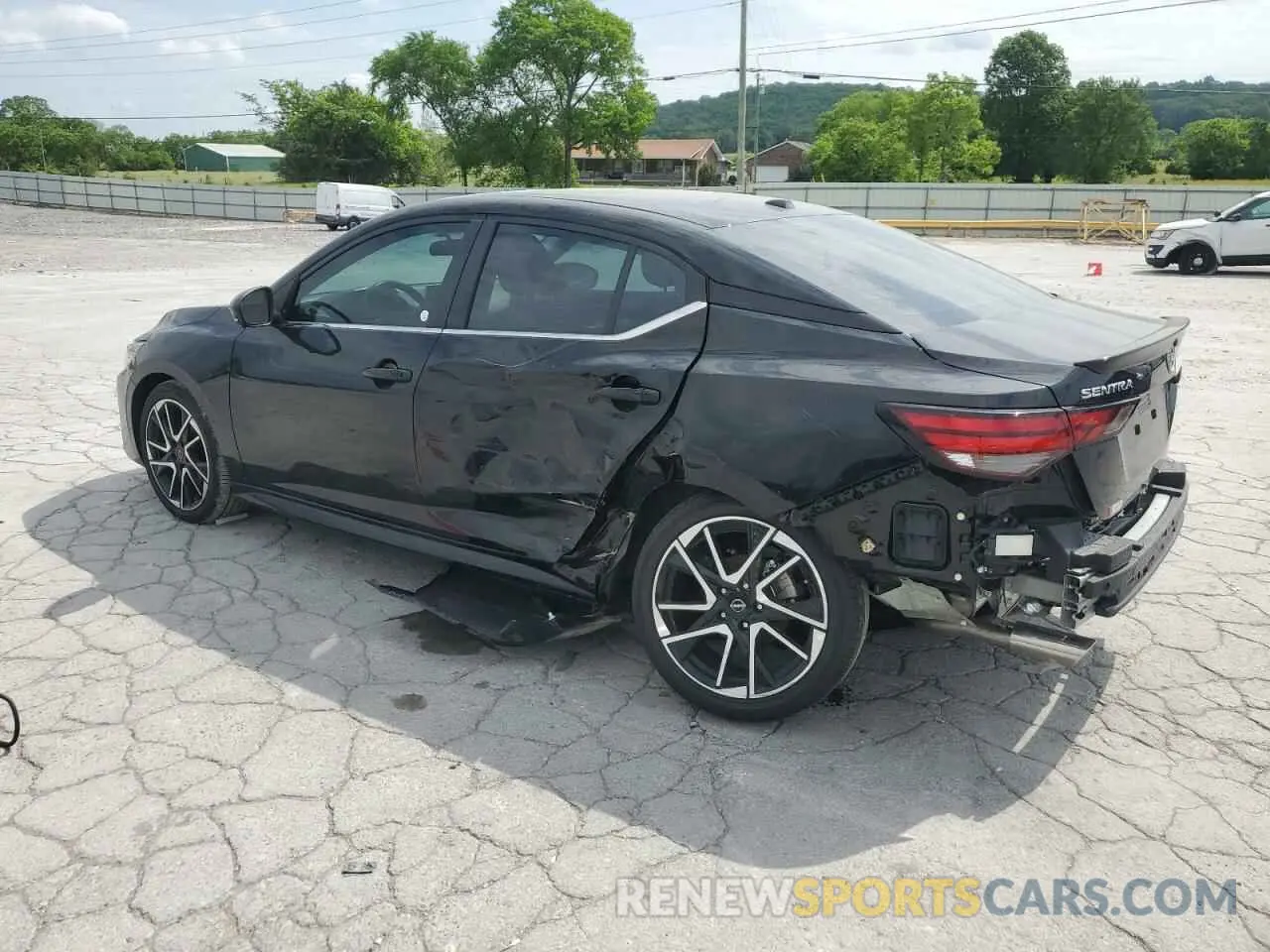 2 Photograph of a damaged car 3N1AB8DV1RY339004 NISSAN SENTRA 2024