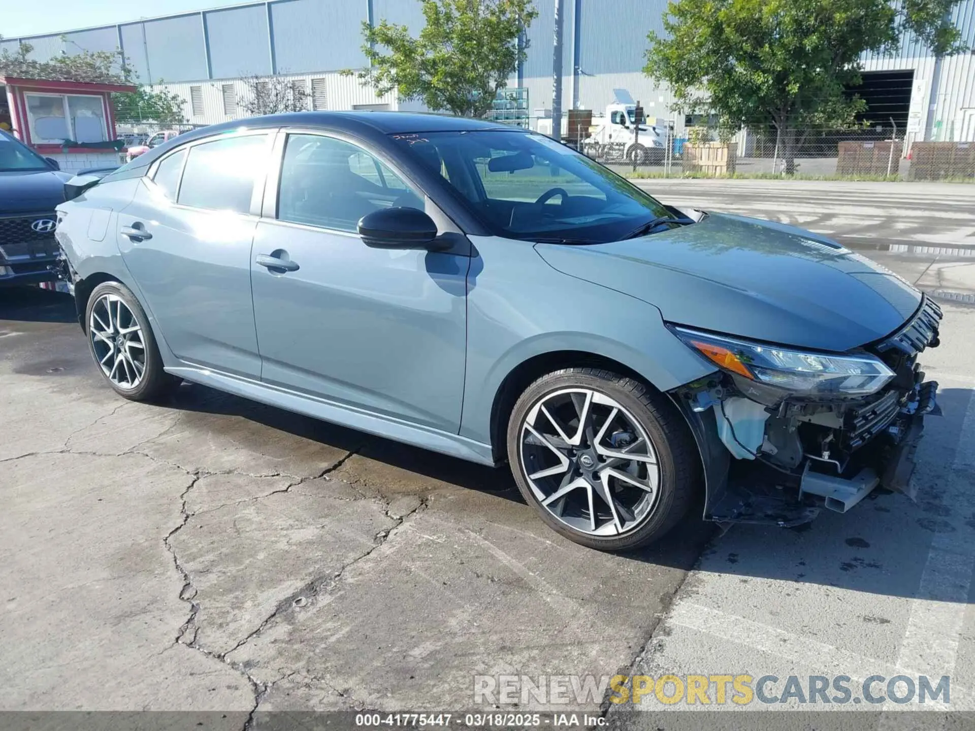 1 Photograph of a damaged car 3N1AB8DV1RY367613 NISSAN SENTRA 2024
