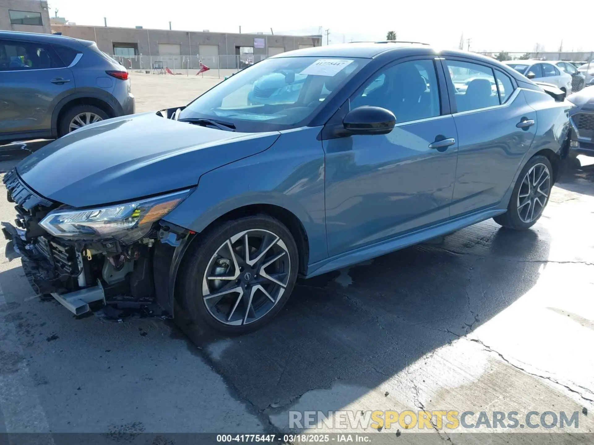 2 Photograph of a damaged car 3N1AB8DV1RY367613 NISSAN SENTRA 2024