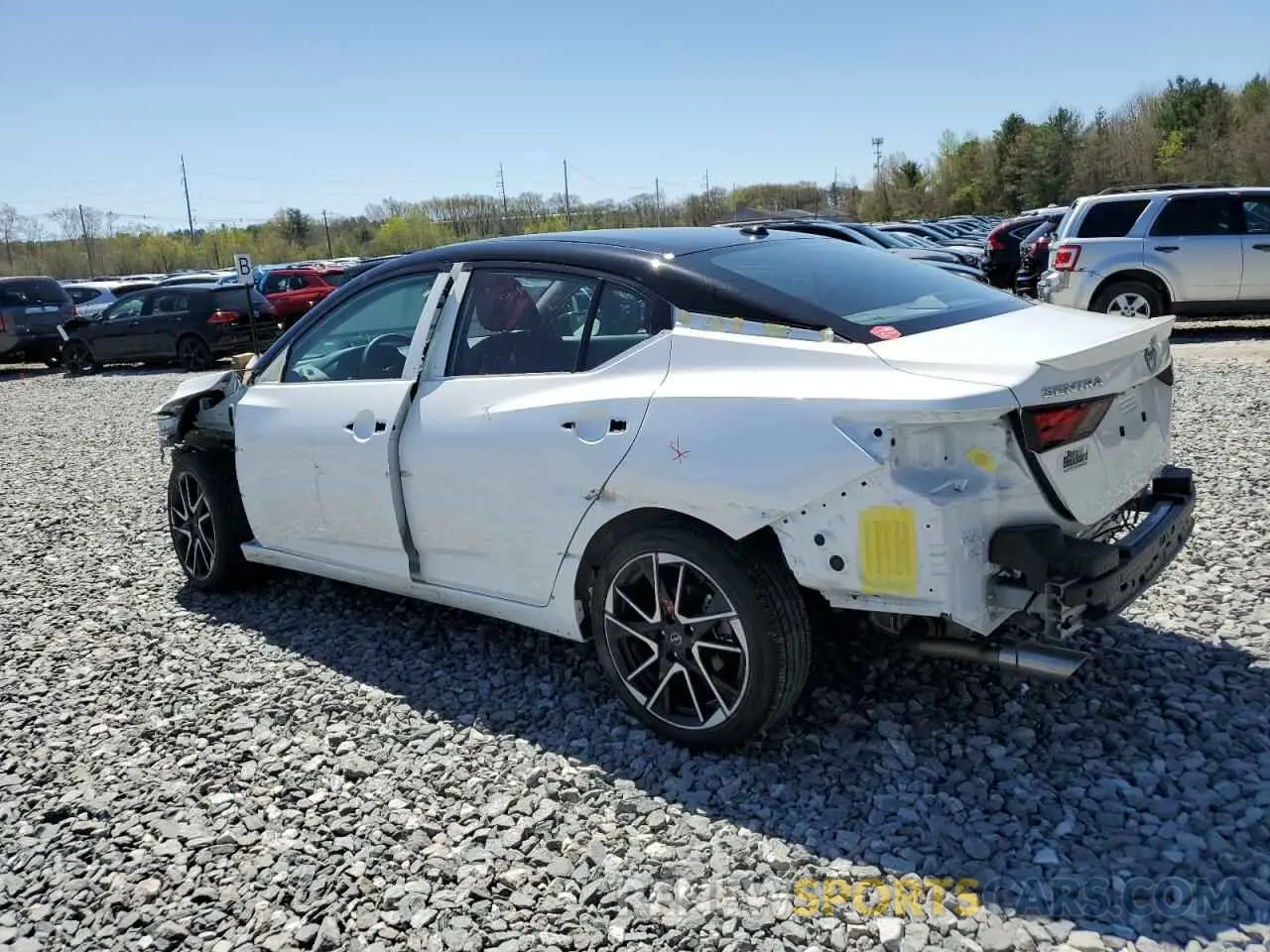 2 Photograph of a damaged car 3N1AB8DV2RY362145 NISSAN SENTRA 2024