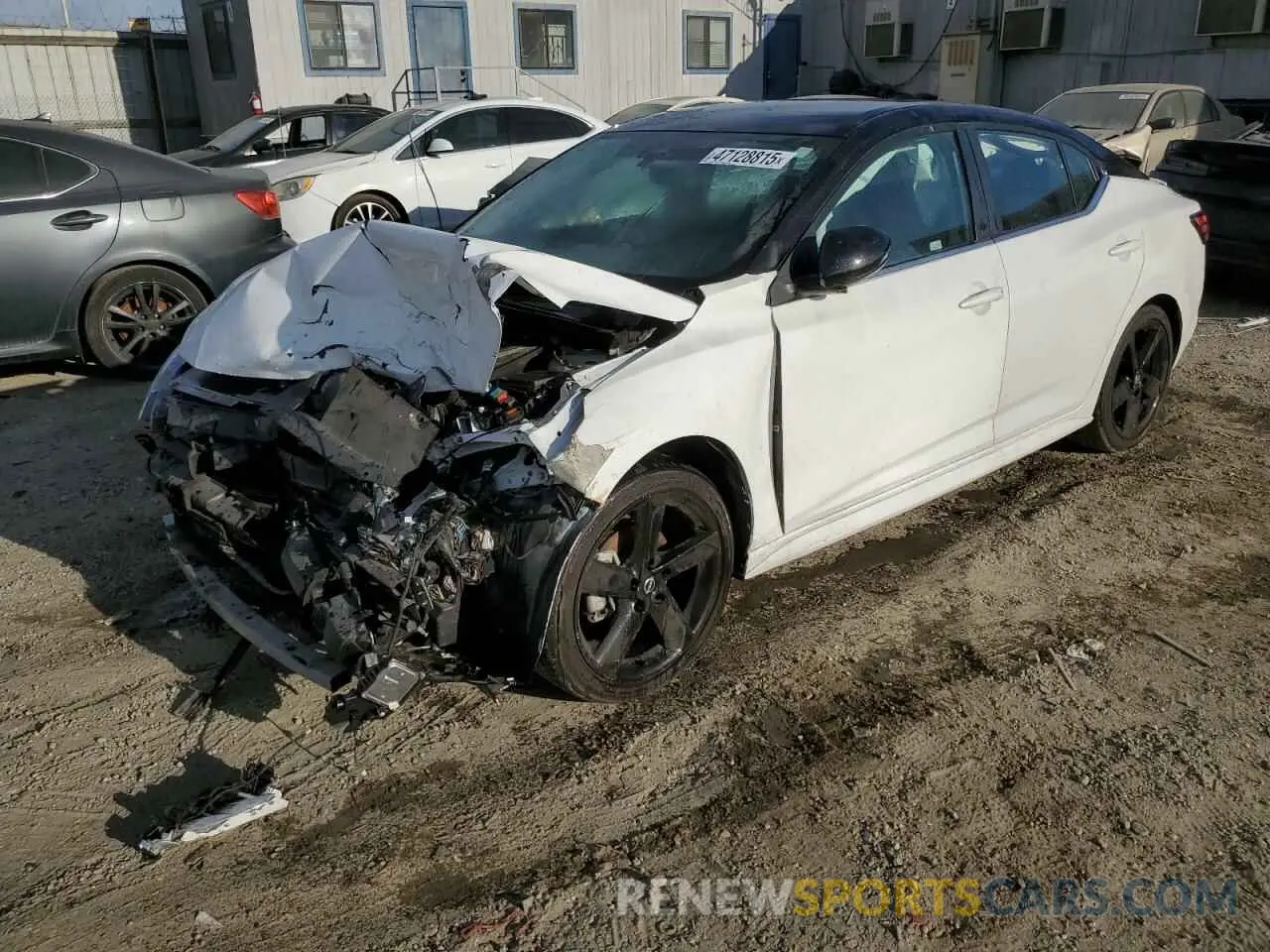 1 Photograph of a damaged car 3N1AB8DV3RY208057 NISSAN SENTRA 2024