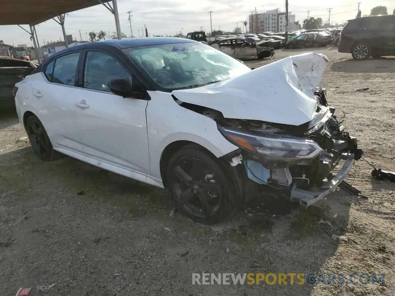 4 Photograph of a damaged car 3N1AB8DV3RY208057 NISSAN SENTRA 2024