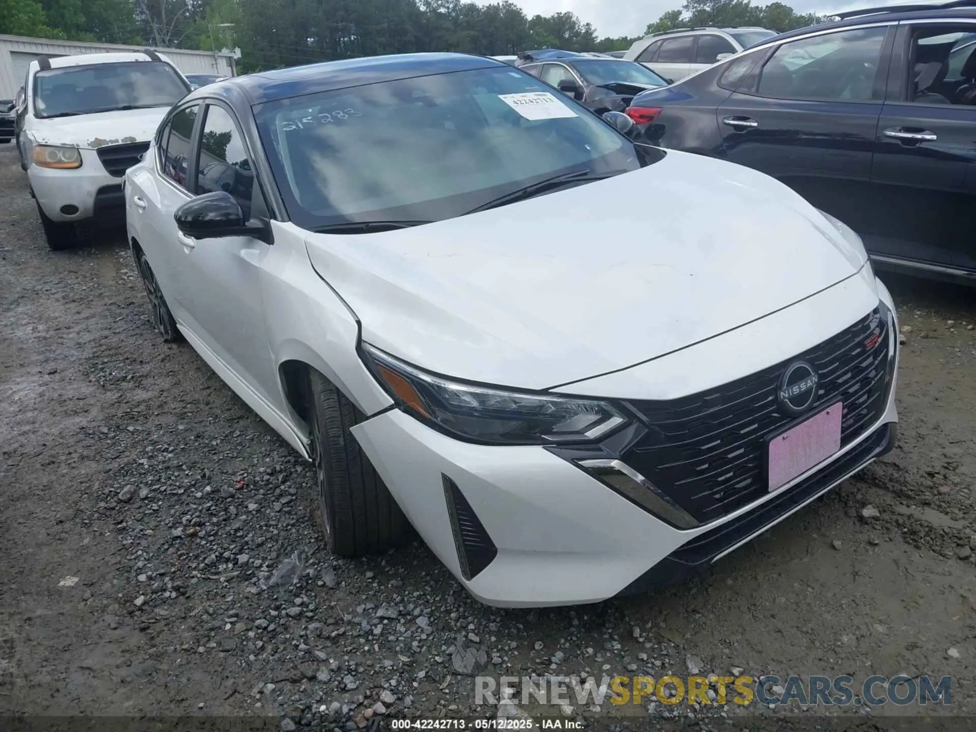 1 Photograph of a damaged car 3N1AB8DV3RY215283 NISSAN SENTRA 2024