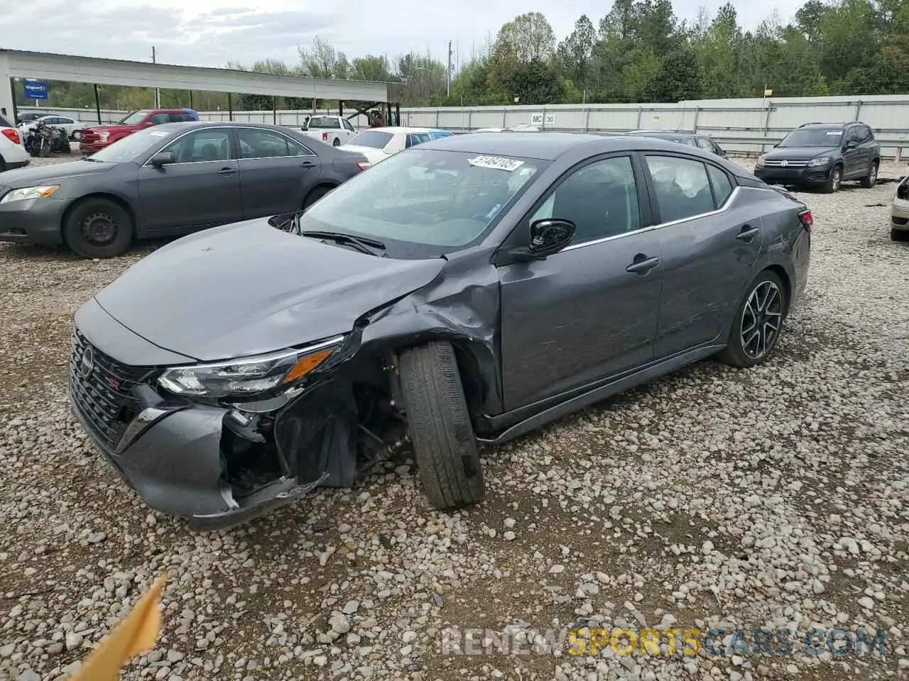 1 Photograph of a damaged car 3N1AB8DV3RY278111 NISSAN SENTRA 2024