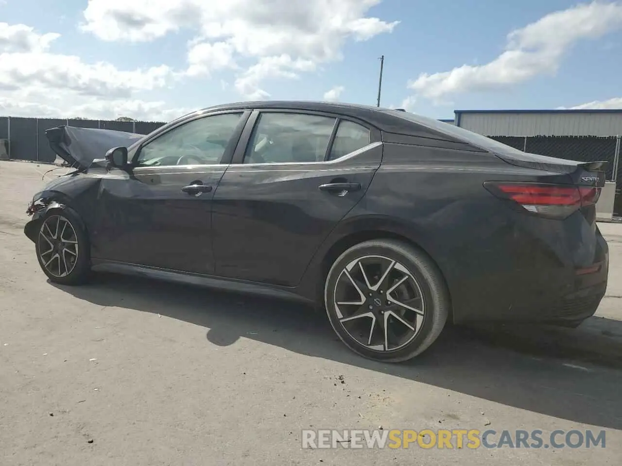 2 Photograph of a damaged car 3N1AB8DV3RY306747 NISSAN SENTRA 2024