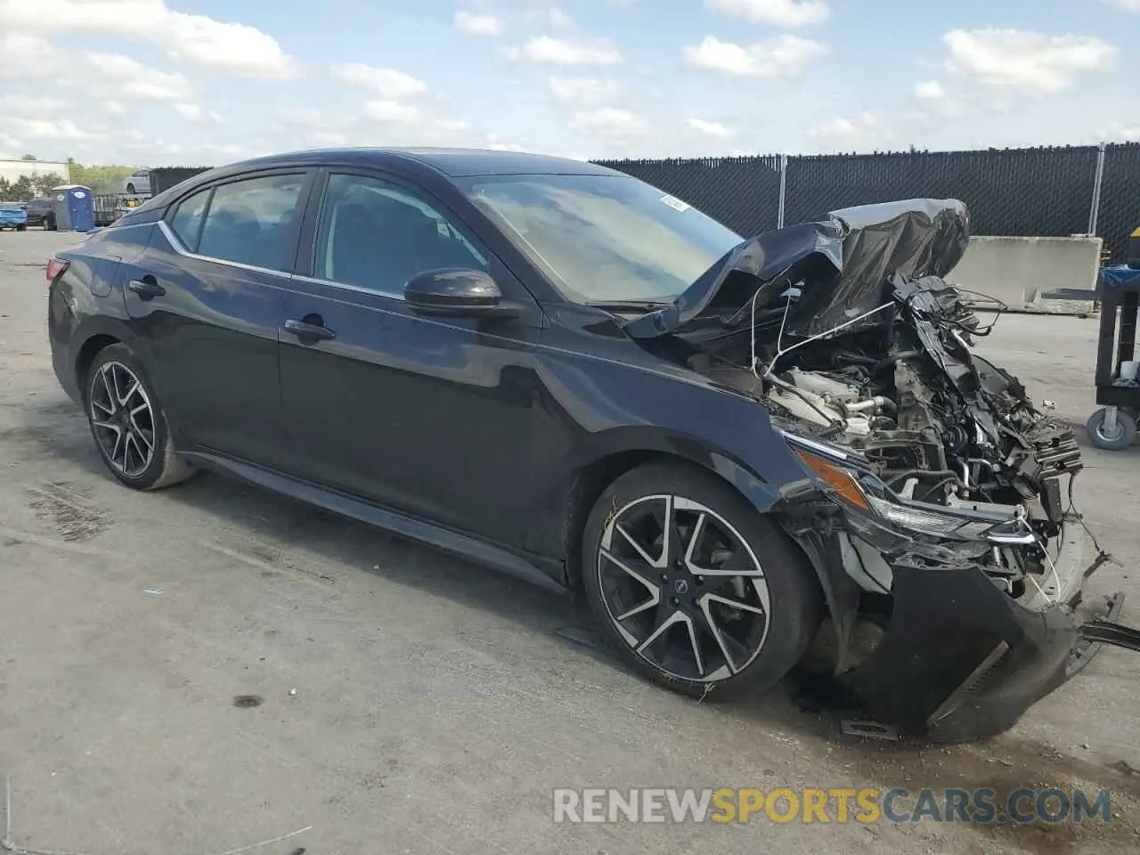 4 Photograph of a damaged car 3N1AB8DV3RY306747 NISSAN SENTRA 2024