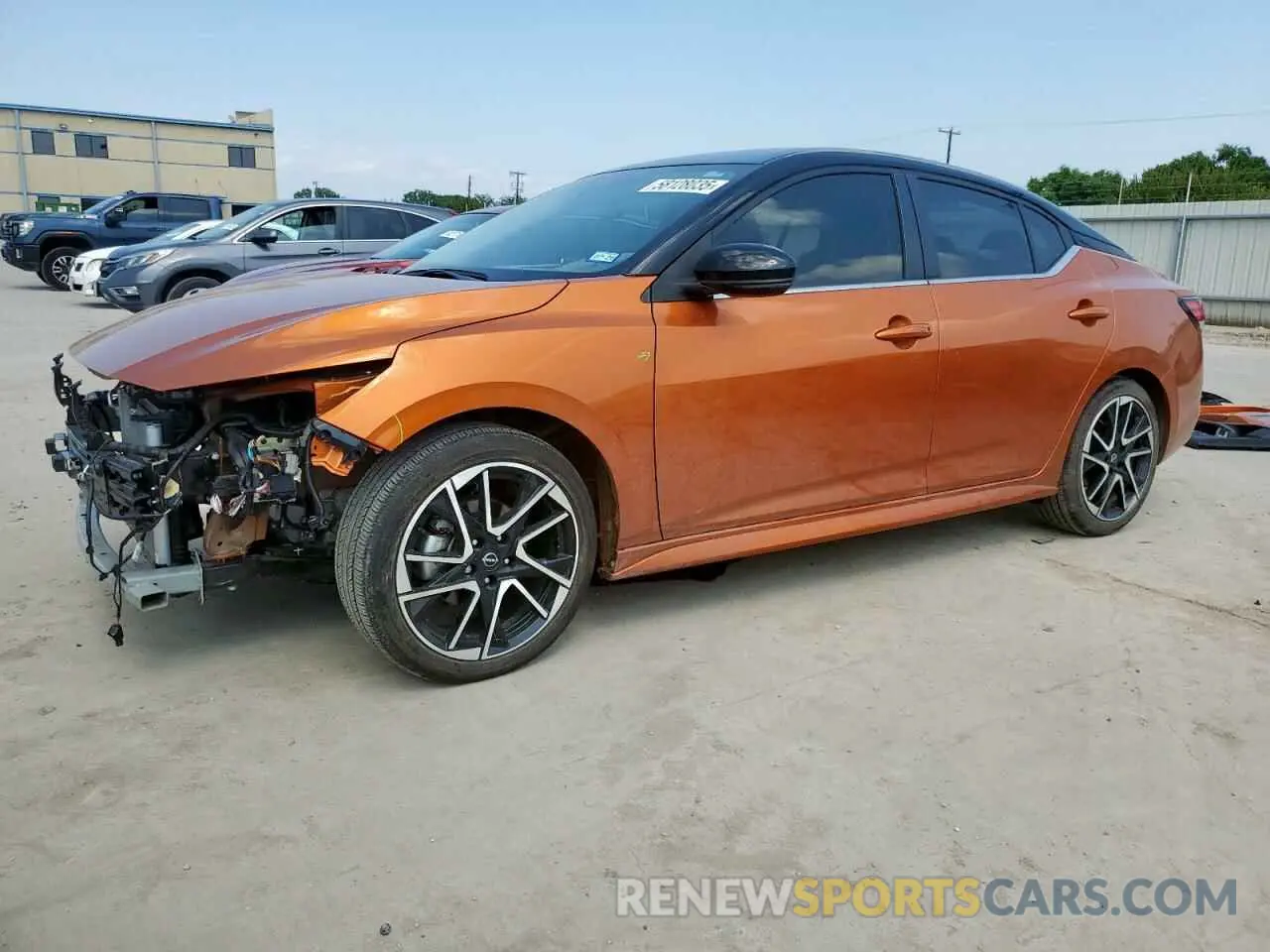 1 Photograph of a damaged car 3N1AB8DV3RY374109 NISSAN SENTRA 2024