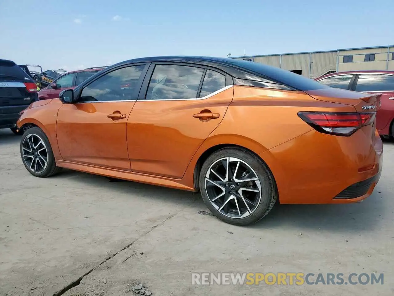 2 Photograph of a damaged car 3N1AB8DV3RY374109 NISSAN SENTRA 2024