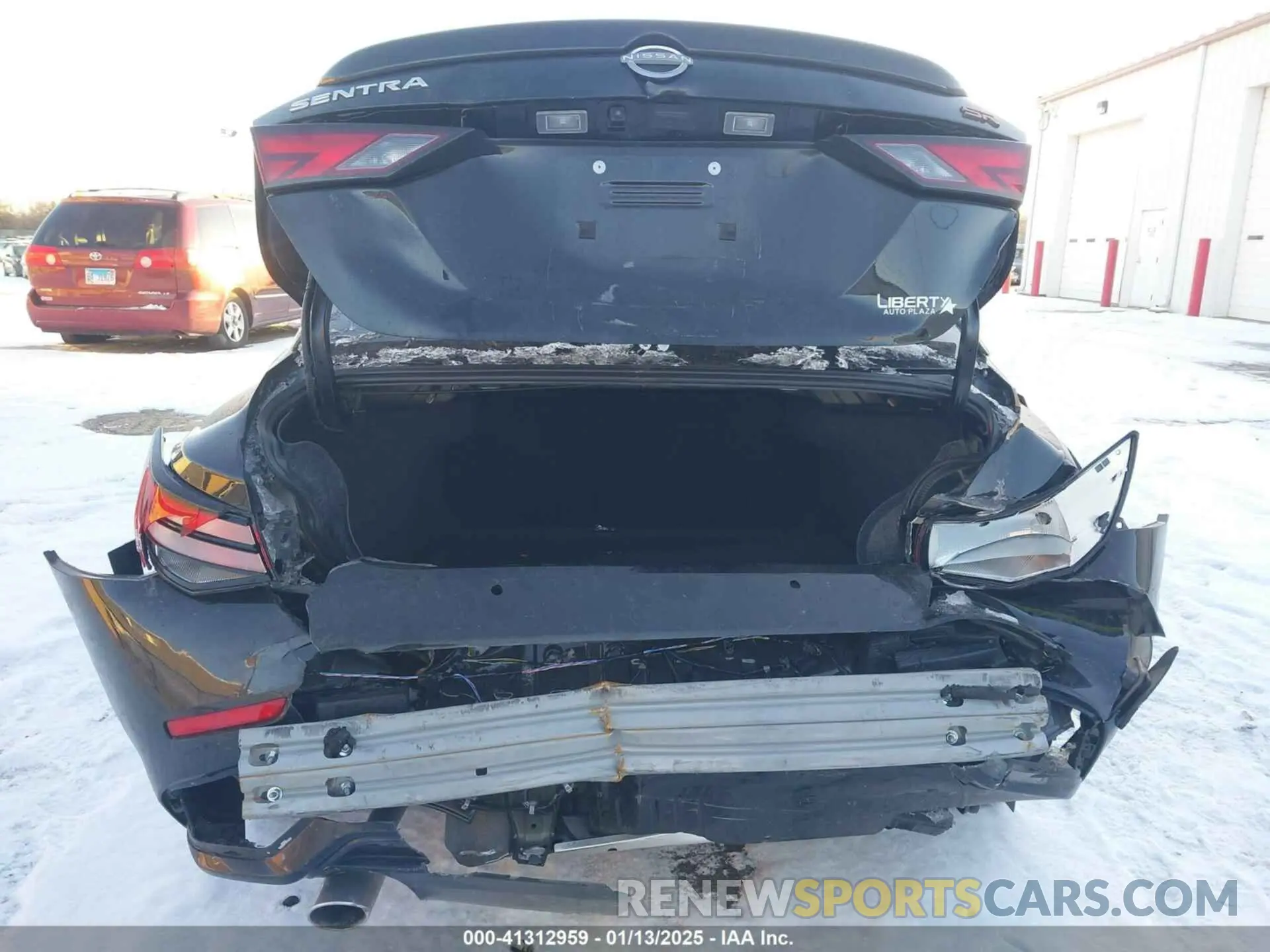 15 Photograph of a damaged car 3N1AB8DV3RY378483 NISSAN SENTRA 2024