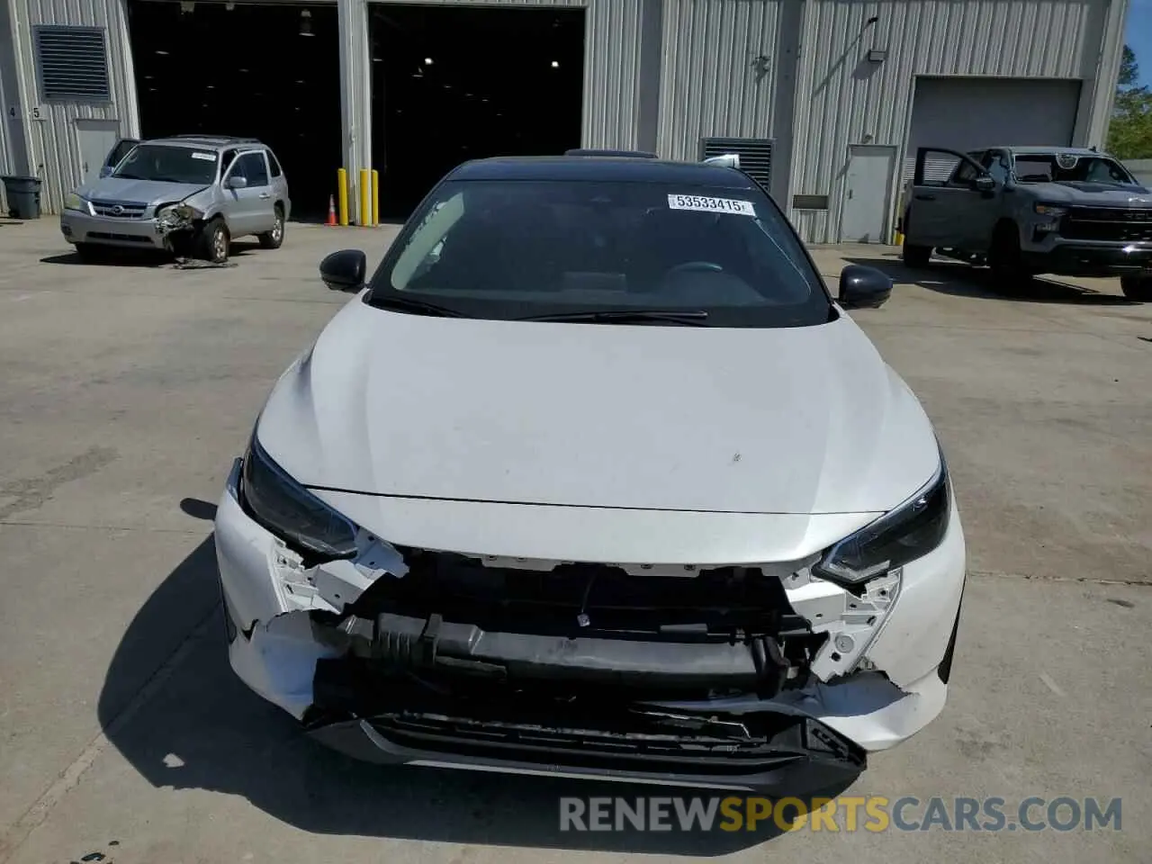 5 Photograph of a damaged car 3N1AB8DV4RY230732 NISSAN SENTRA 2024