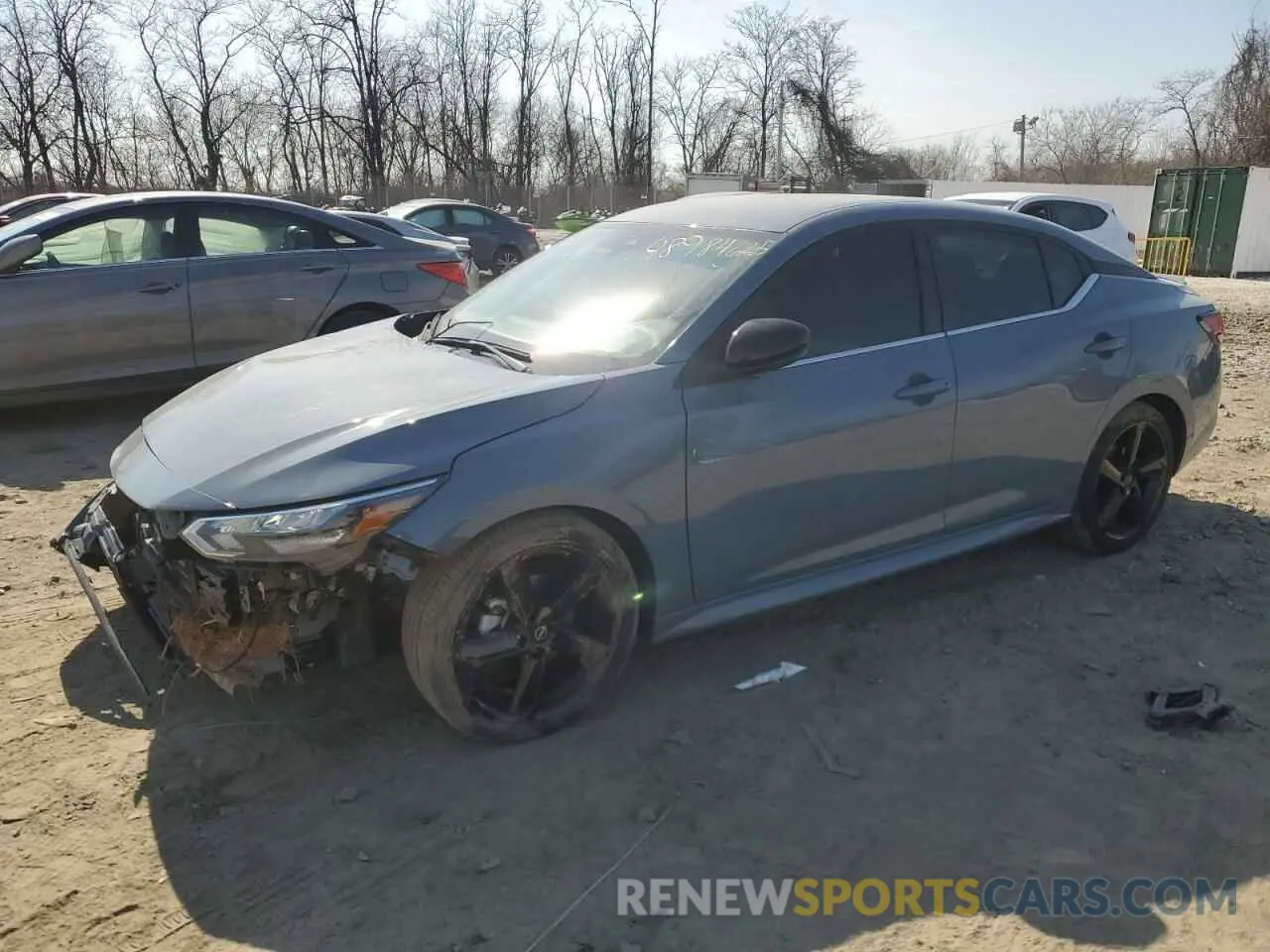 1 Photograph of a damaged car 3N1AB8DV4RY254593 NISSAN SENTRA 2024