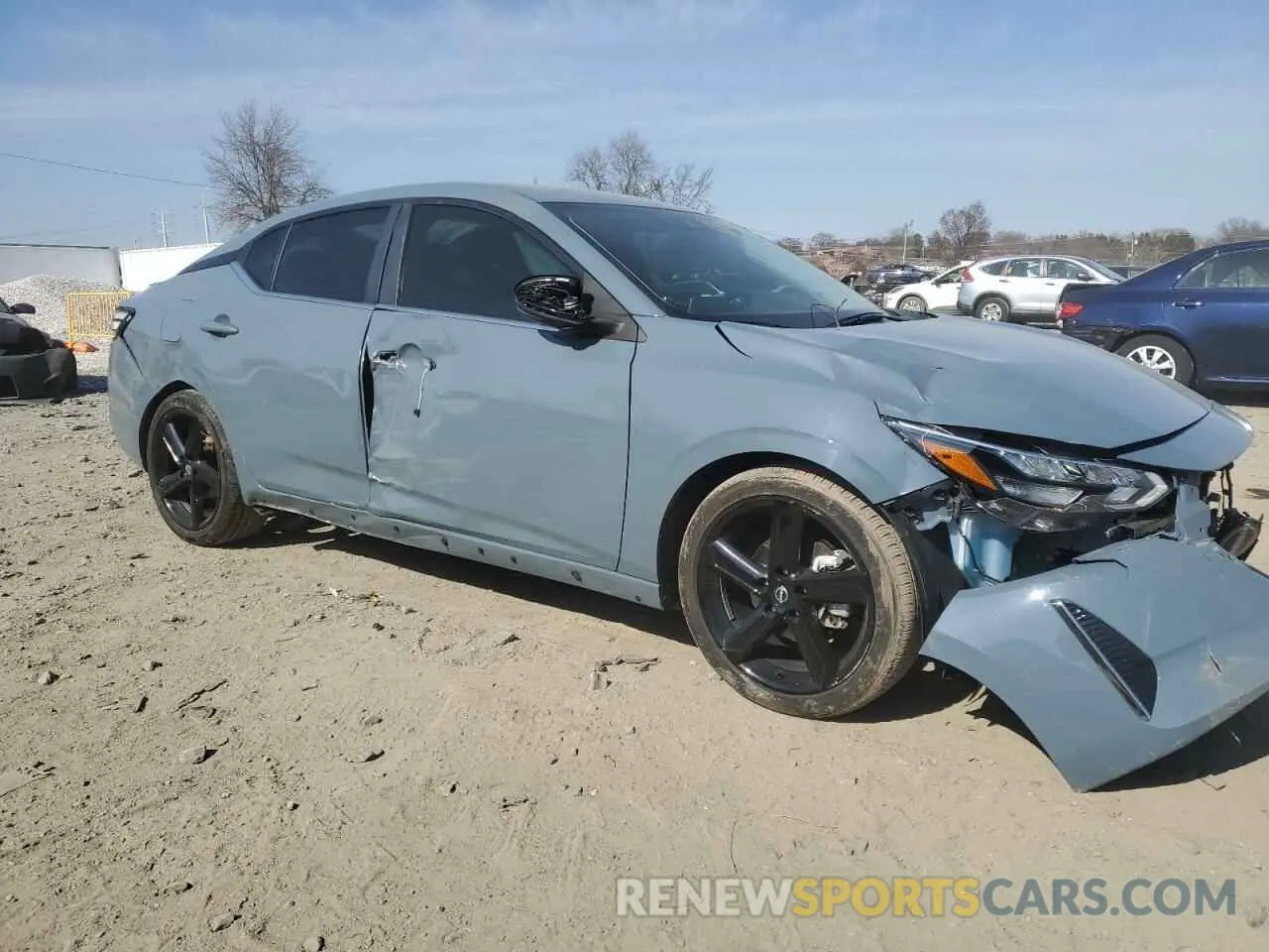 4 Photograph of a damaged car 3N1AB8DV4RY254593 NISSAN SENTRA 2024