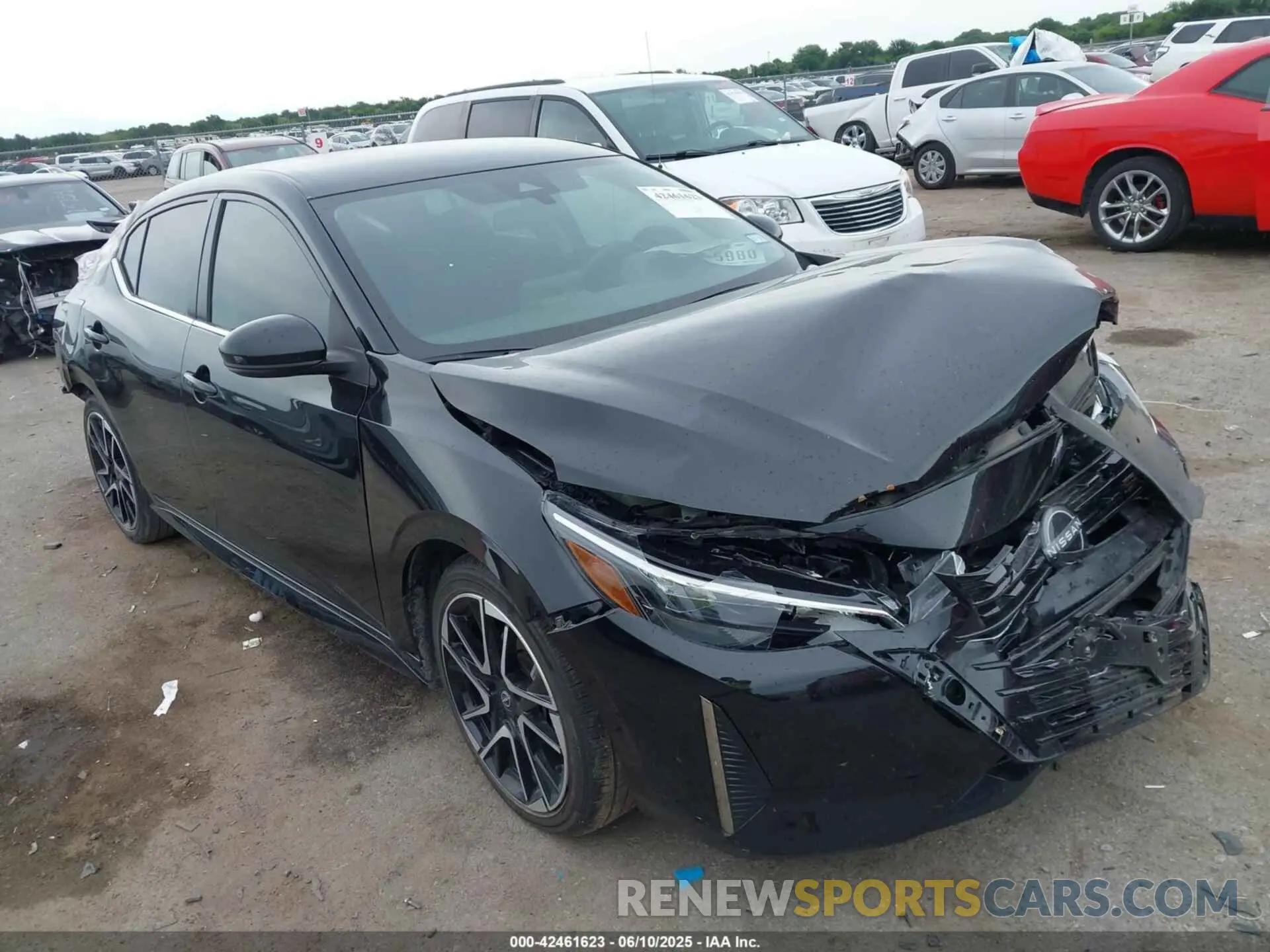 1 Photograph of a damaged car 3N1AB8DV4RY255002 NISSAN SENTRA 2024