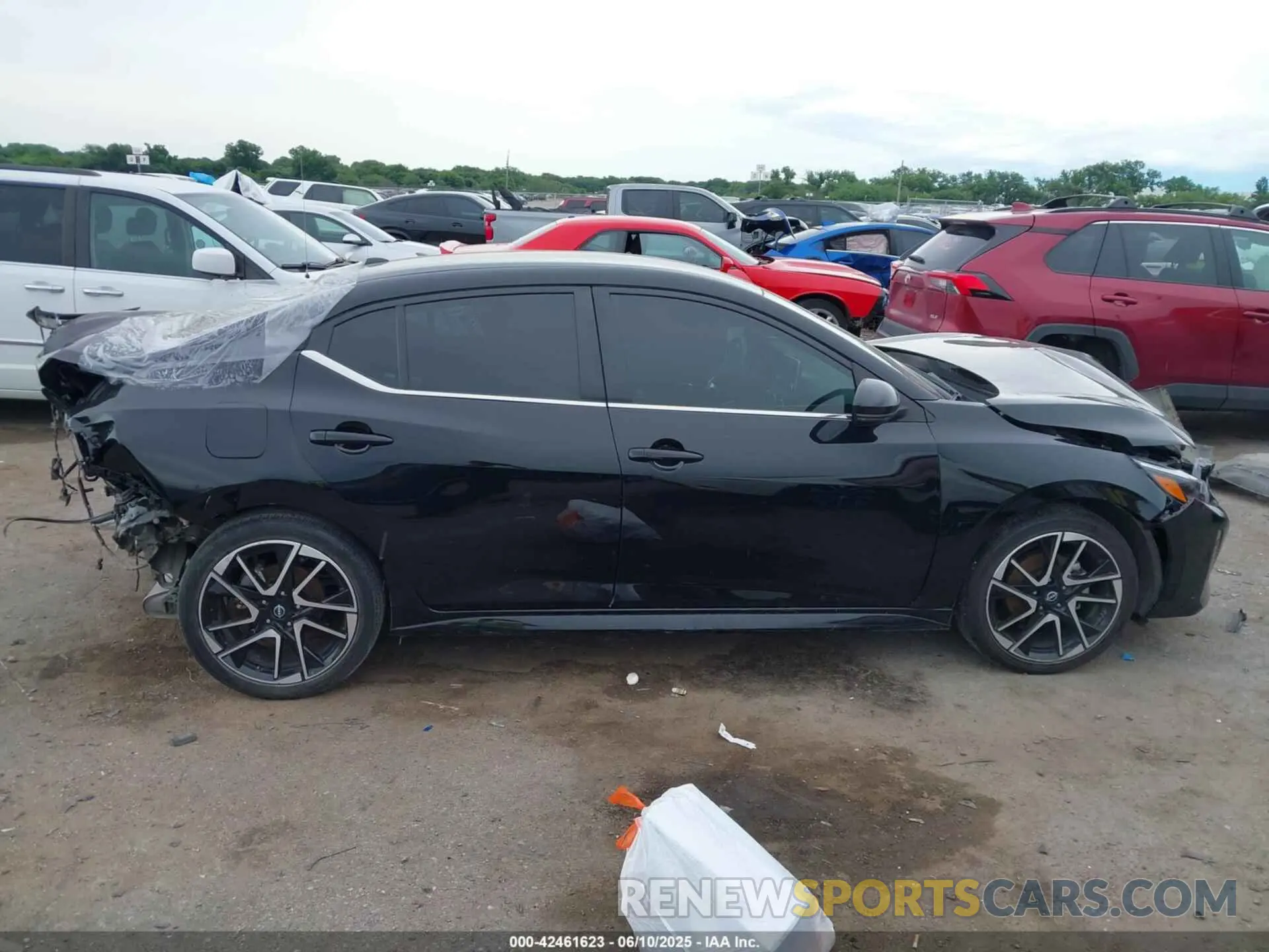 13 Photograph of a damaged car 3N1AB8DV4RY255002 NISSAN SENTRA 2024