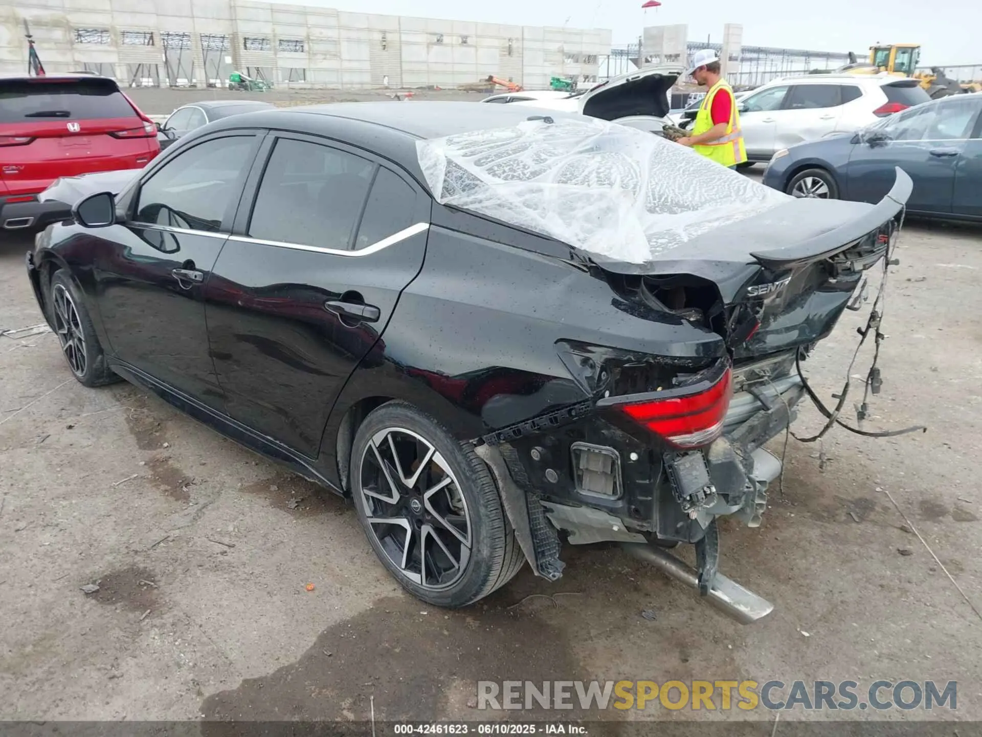 3 Photograph of a damaged car 3N1AB8DV4RY255002 NISSAN SENTRA 2024