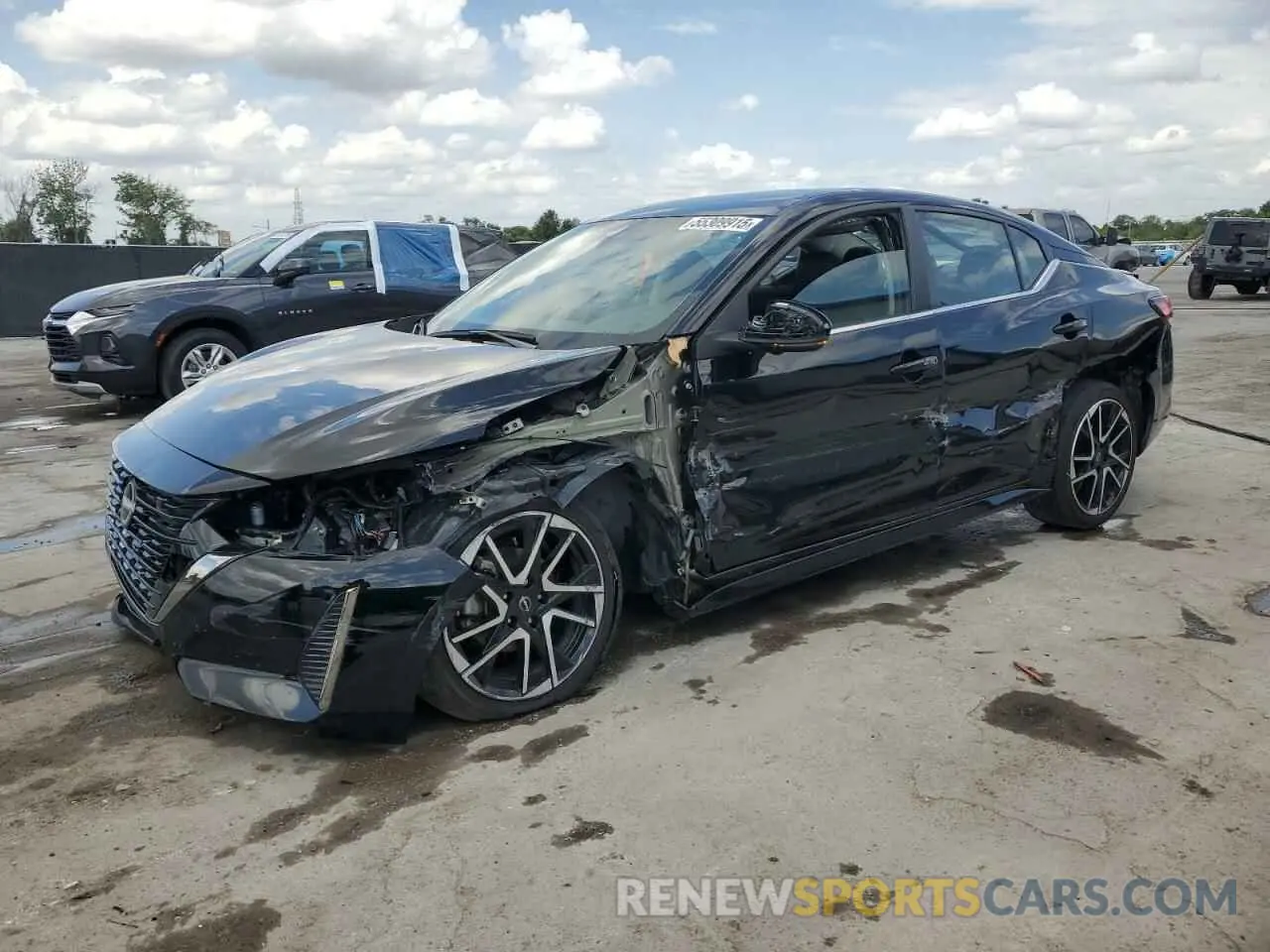 1 Photograph of a damaged car 3N1AB8DV5RY335778 NISSAN SENTRA 2024