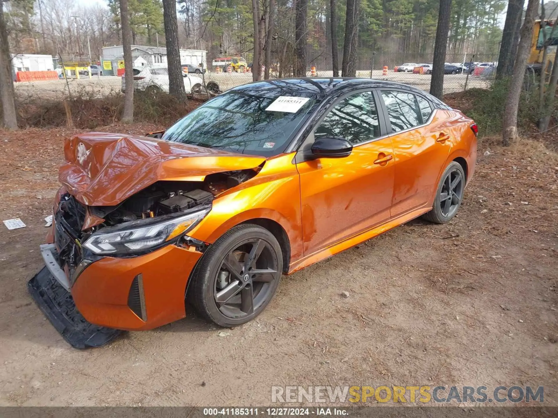 2 Photograph of a damaged car 3N1AB8DV6RY250903 NISSAN SENTRA 2024