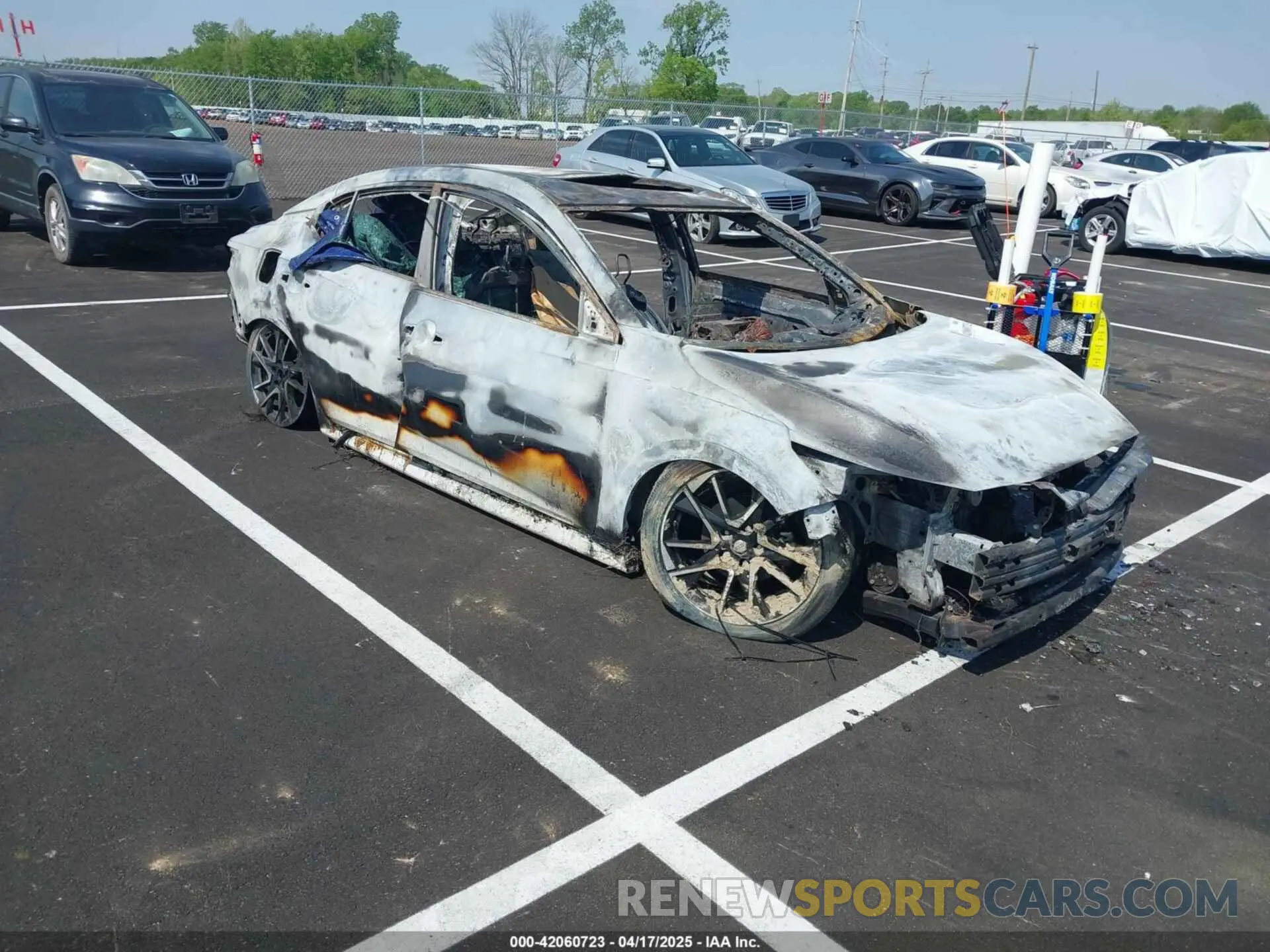 1 Photograph of a damaged car 3N1AB8DV6RY277602 NISSAN SENTRA 2024
