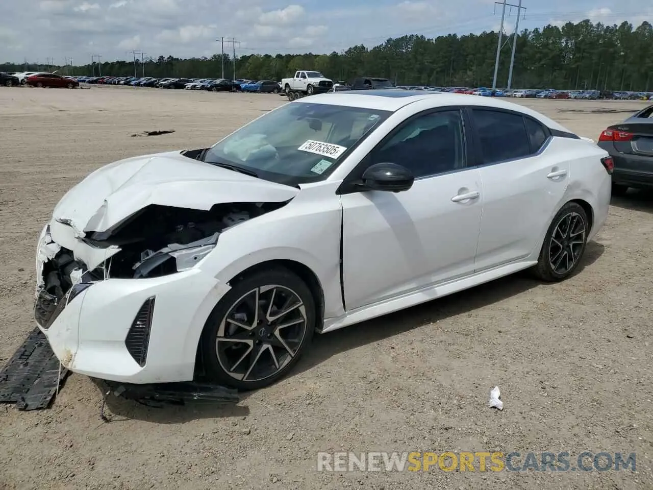 1 Photograph of a damaged car 3N1AB8DV6RY278216 NISSAN SENTRA 2024