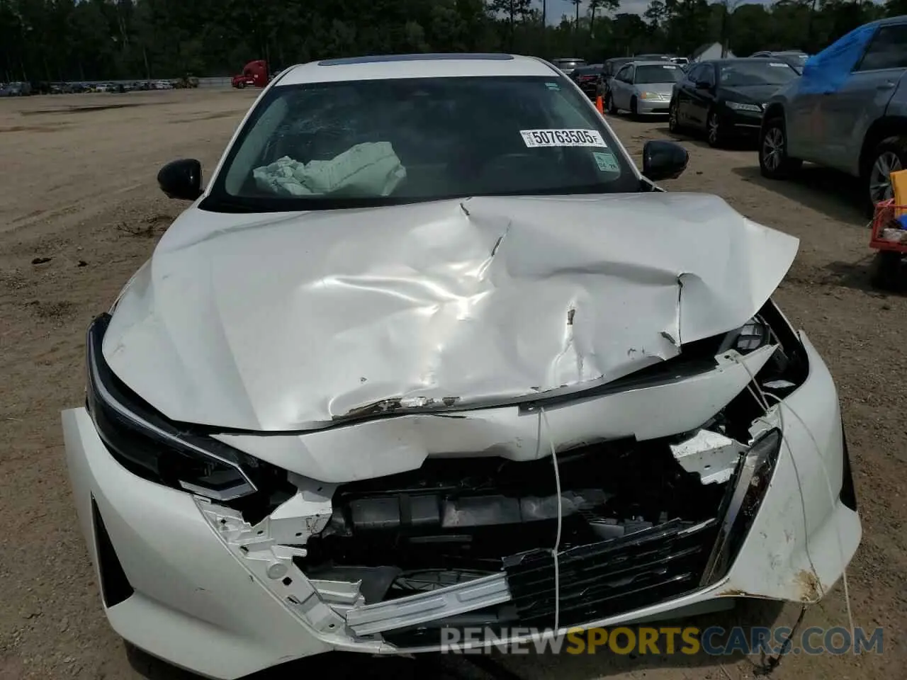 5 Photograph of a damaged car 3N1AB8DV6RY278216 NISSAN SENTRA 2024