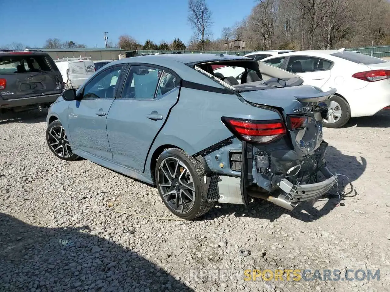 2 Photograph of a damaged car 3N1AB8DV6RY294268 NISSAN SENTRA 2024