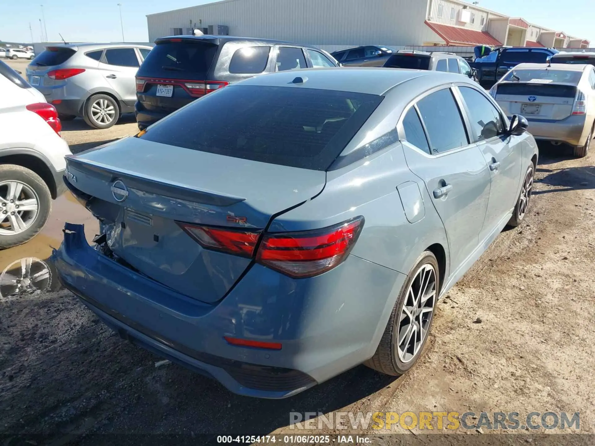 4 Photograph of a damaged car 3N1AB8DV6RY298031 NISSAN SENTRA 2024