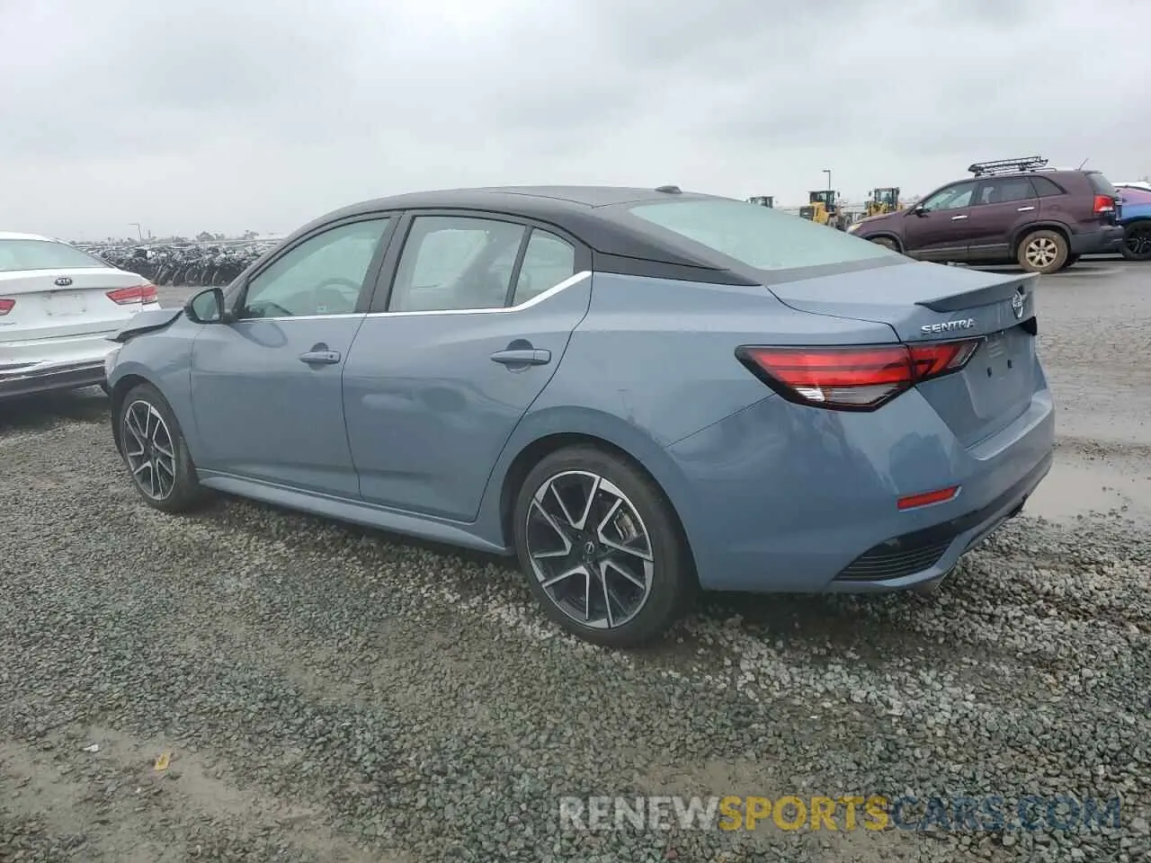 2 Photograph of a damaged car 3N1AB8DV6RY312803 NISSAN SENTRA 2024