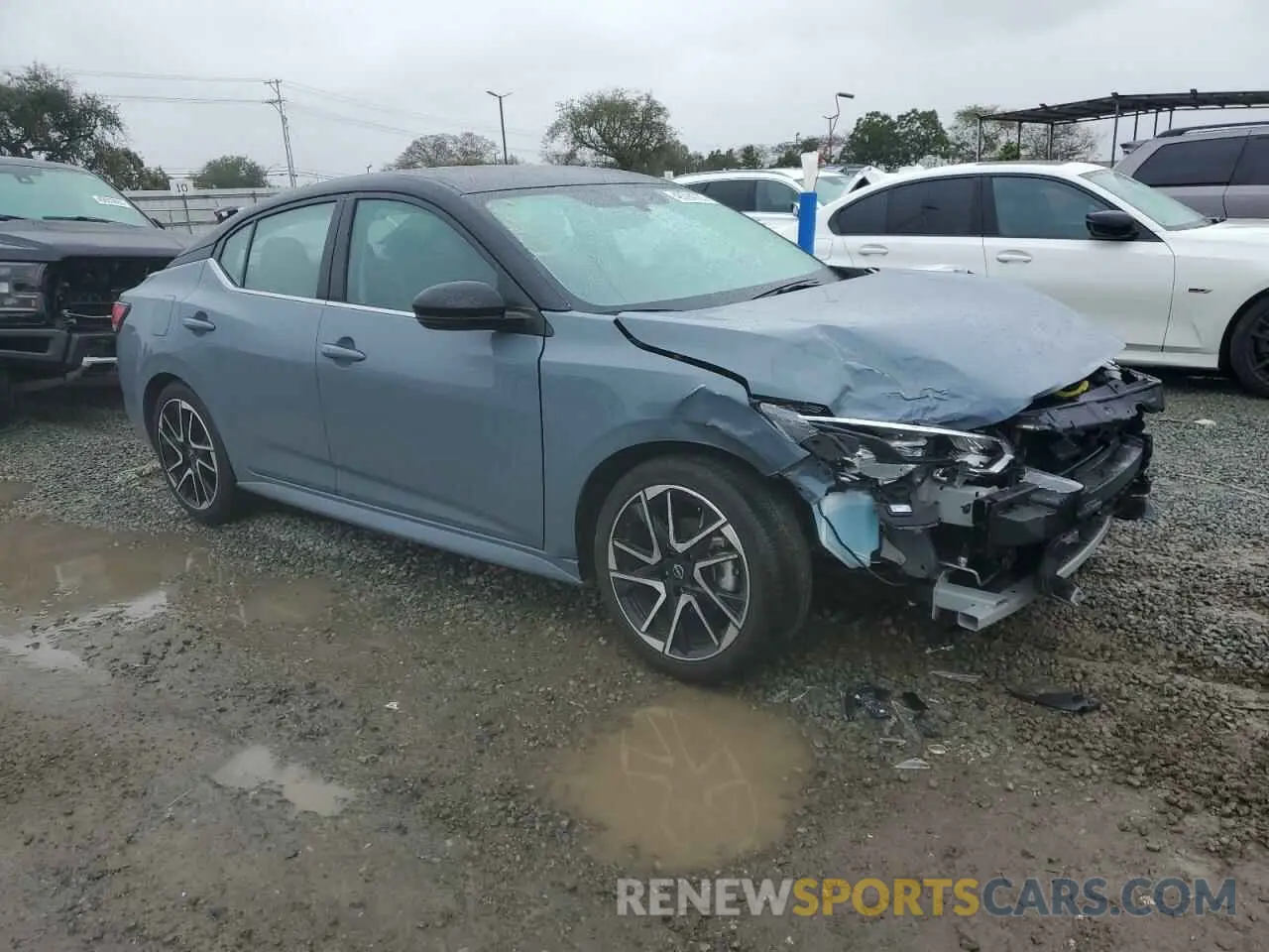 4 Photograph of a damaged car 3N1AB8DV6RY312803 NISSAN SENTRA 2024