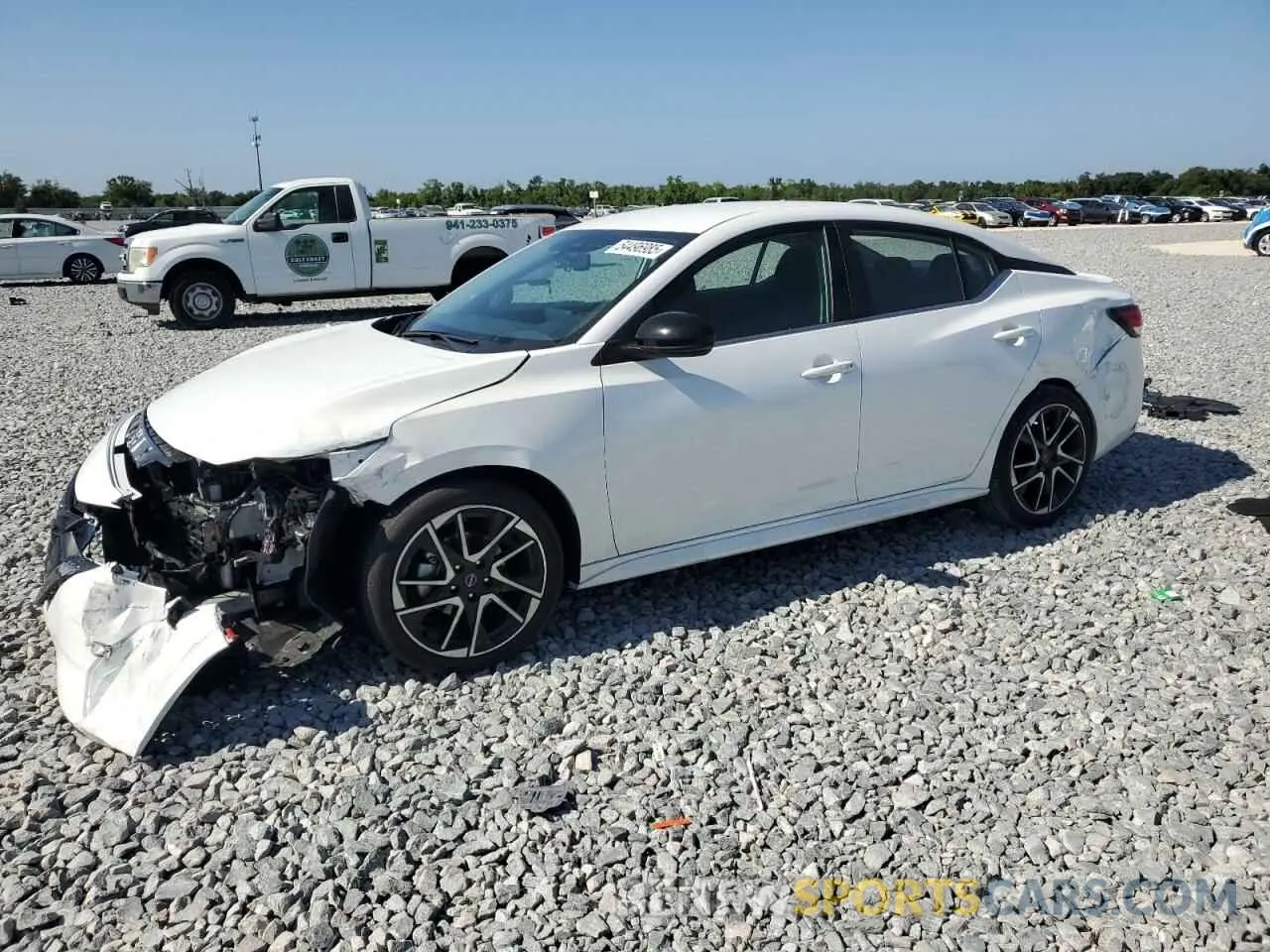 1 Photograph of a damaged car 3N1AB8DV6RY321615 NISSAN SENTRA 2024